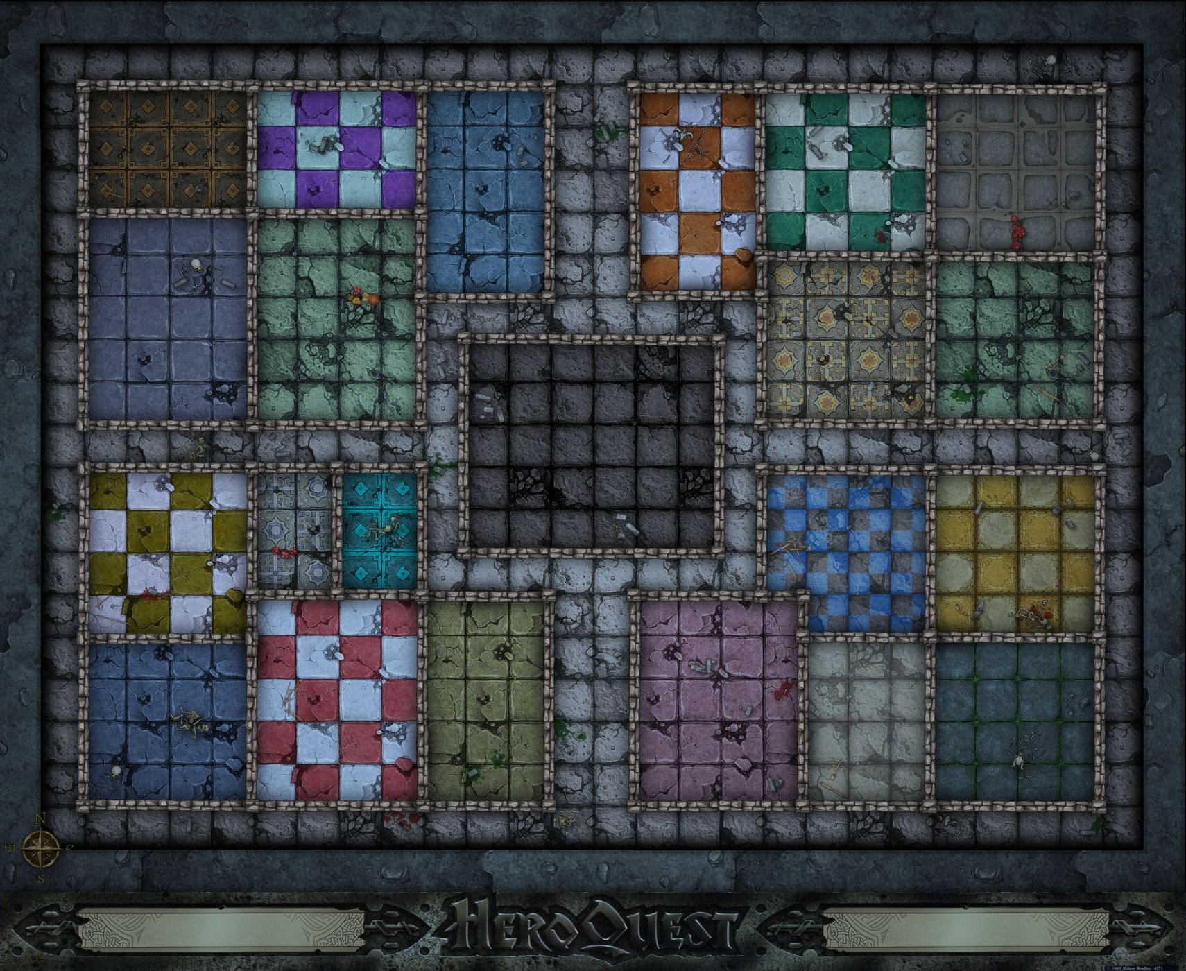 HeroQuest Game Board