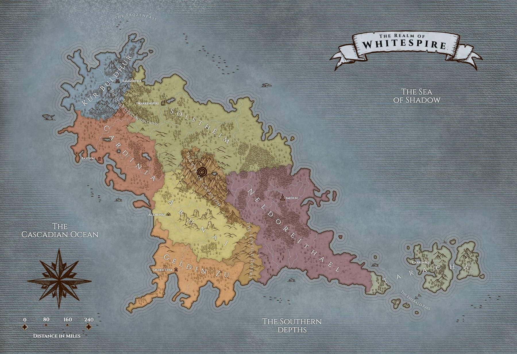 Map of Whitespire