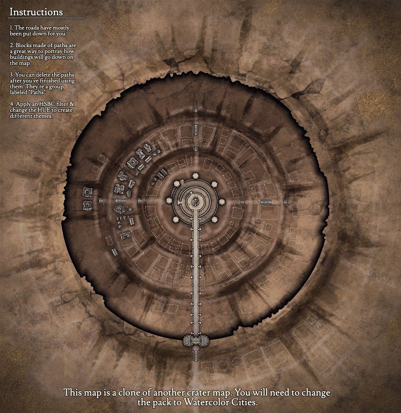 Crater City Template