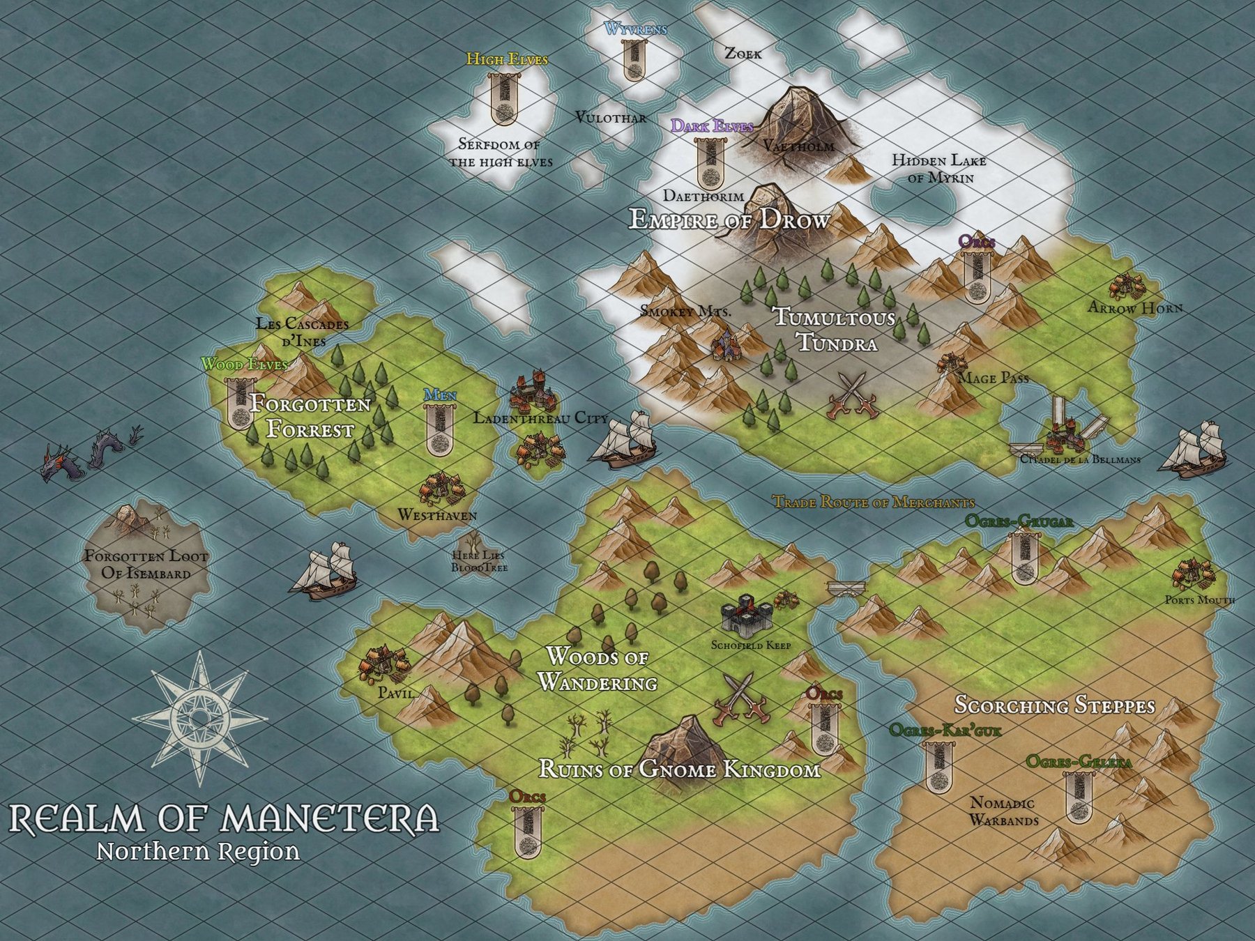 Realm of Manetera Elongate