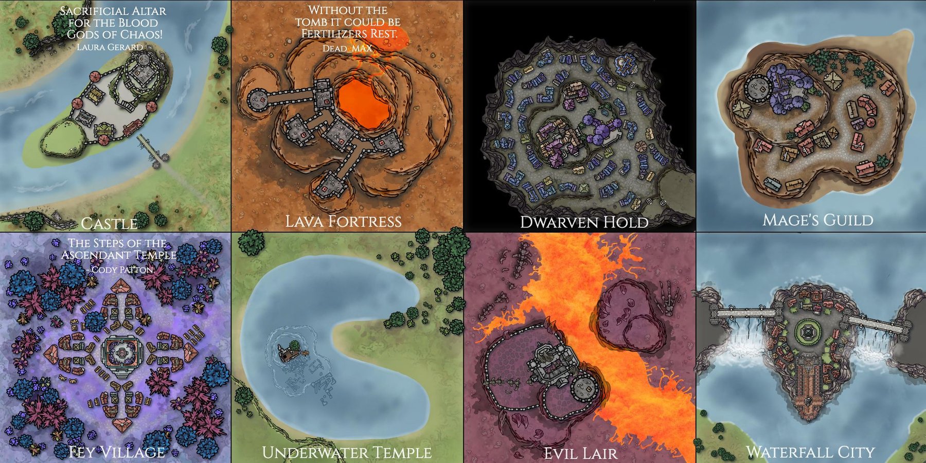 How to Create Terrain Watercolor Cities