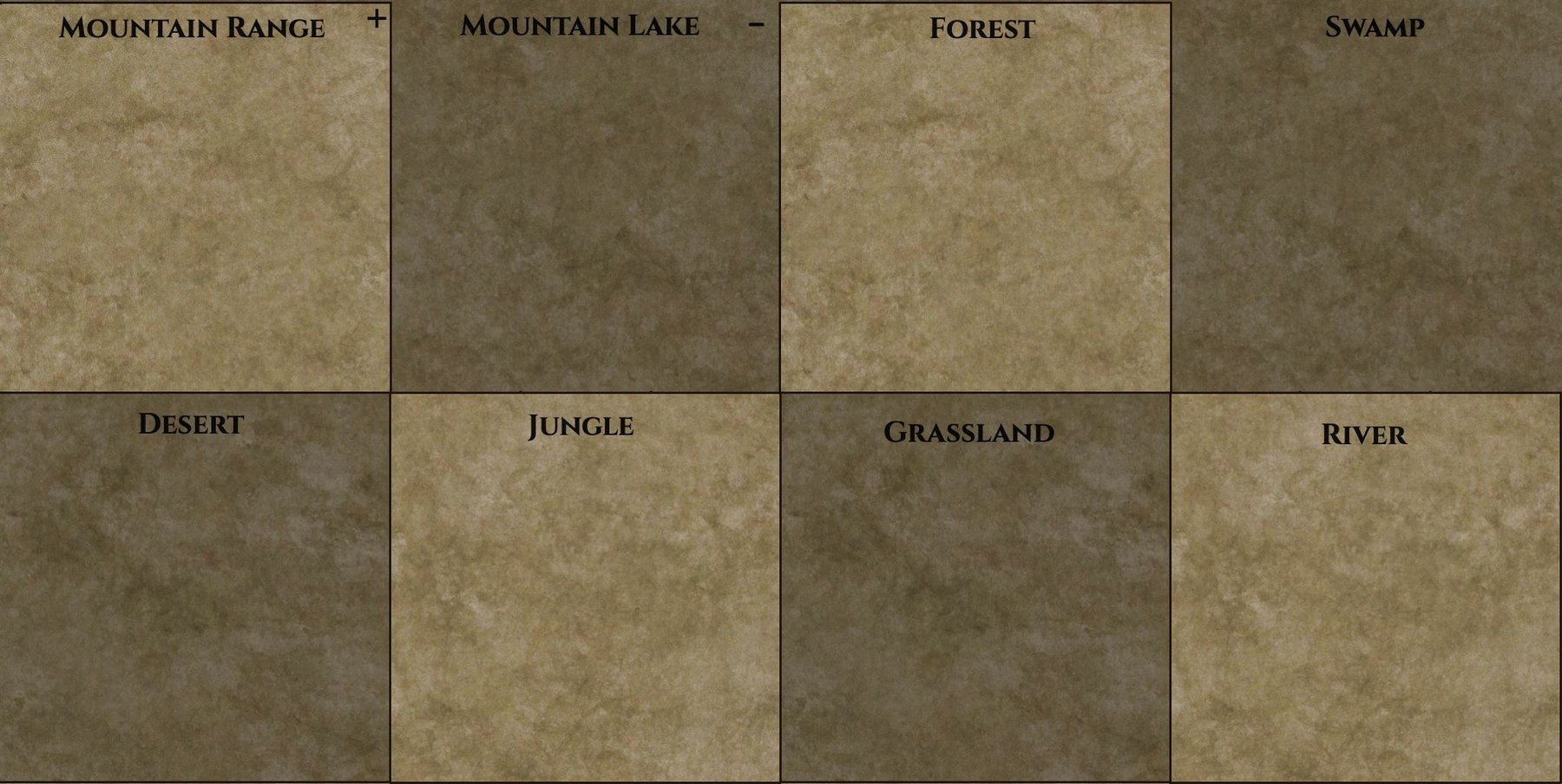 Terrain Template (Fantasy Regional)