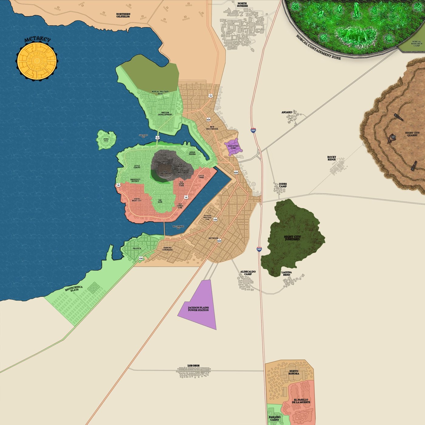 Night City - Cyberdrunks Alternate World