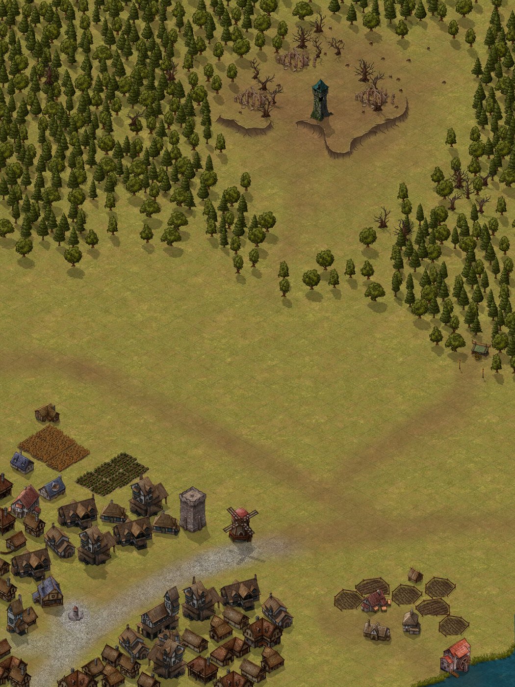 Ravencreek World map