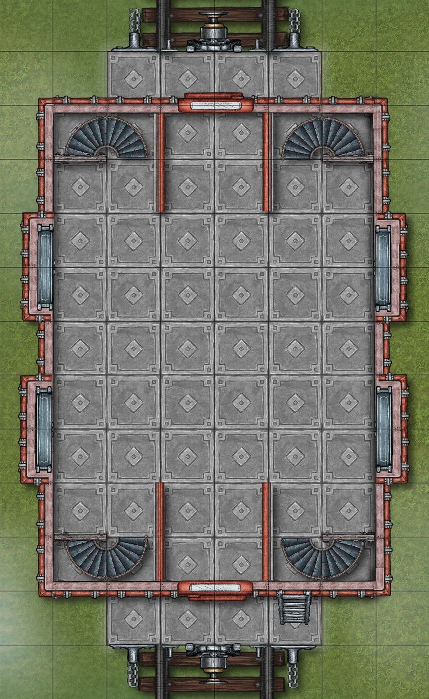 Jail car (lower) - Affair on the Concordant Express