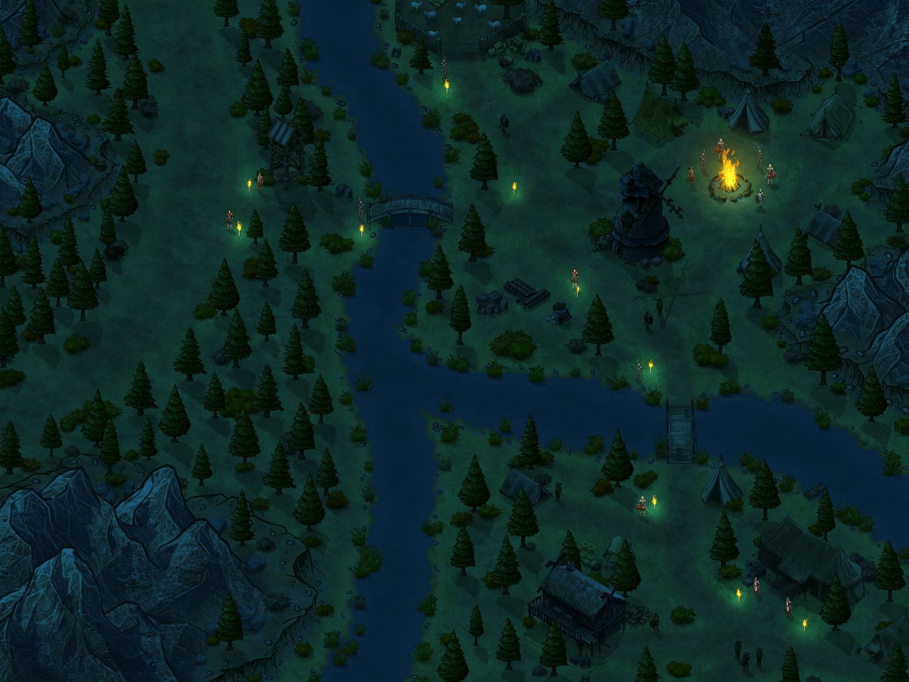 Bandit Camp (full version - night)