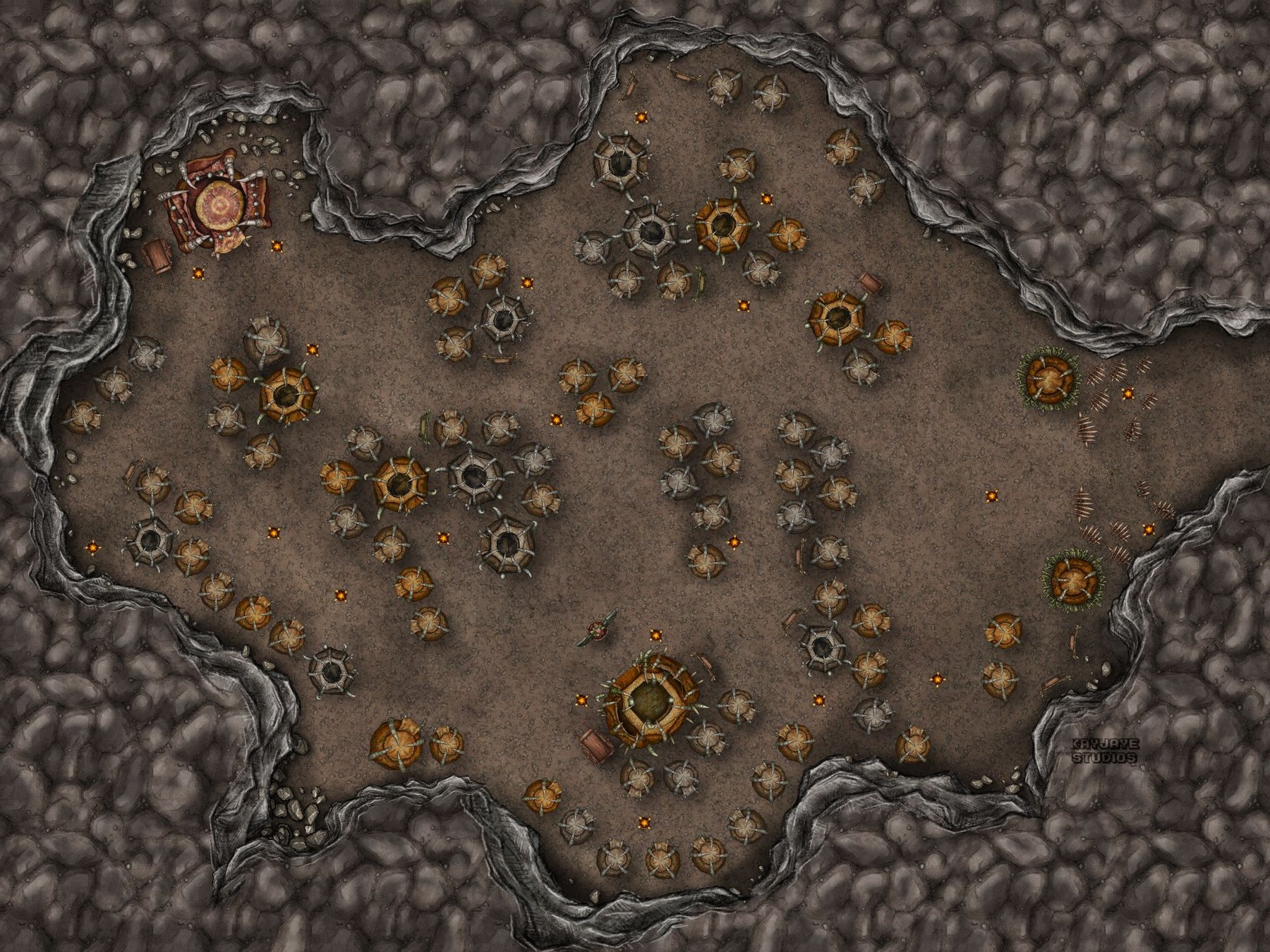 Generic Village - Cave (No Grid)