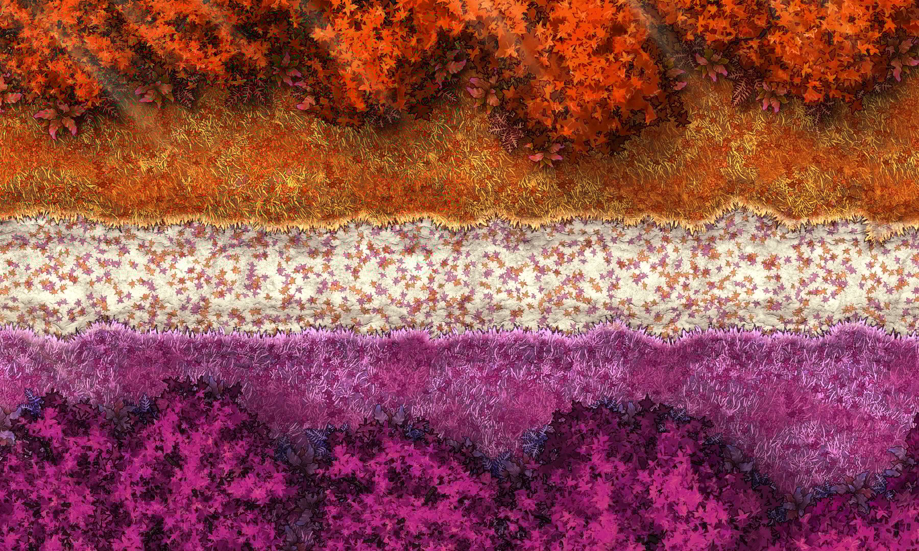 Lesbian - Path in the forest