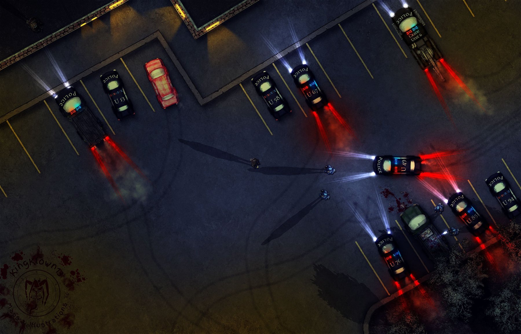 Parking Lot Encounters 3: The Cop Shop After Midnight