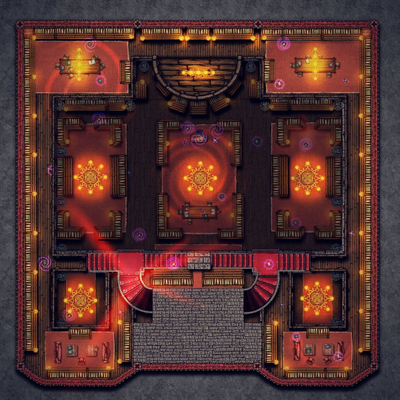 FINAL Scarlet Devil Mansion 1st floor basement library