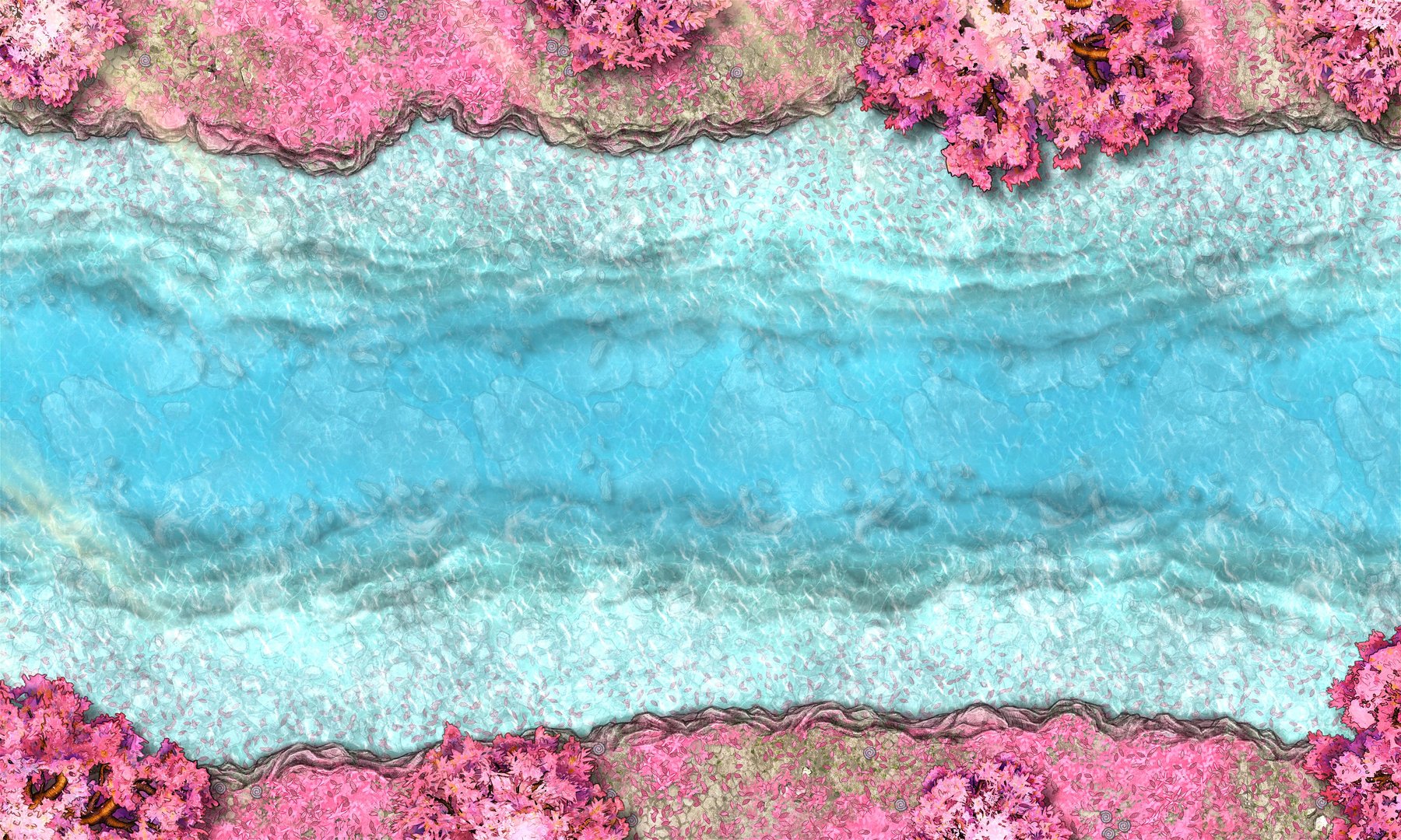 Transmasculine : River and Cherry Blossom