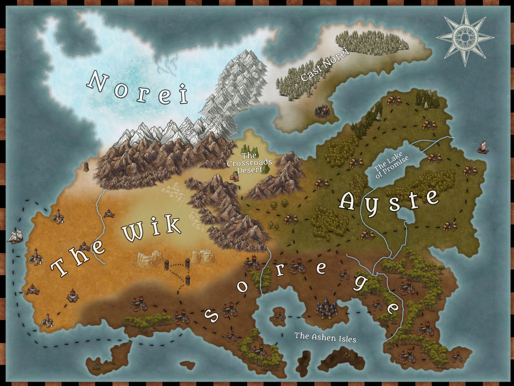 The Four Regions Official