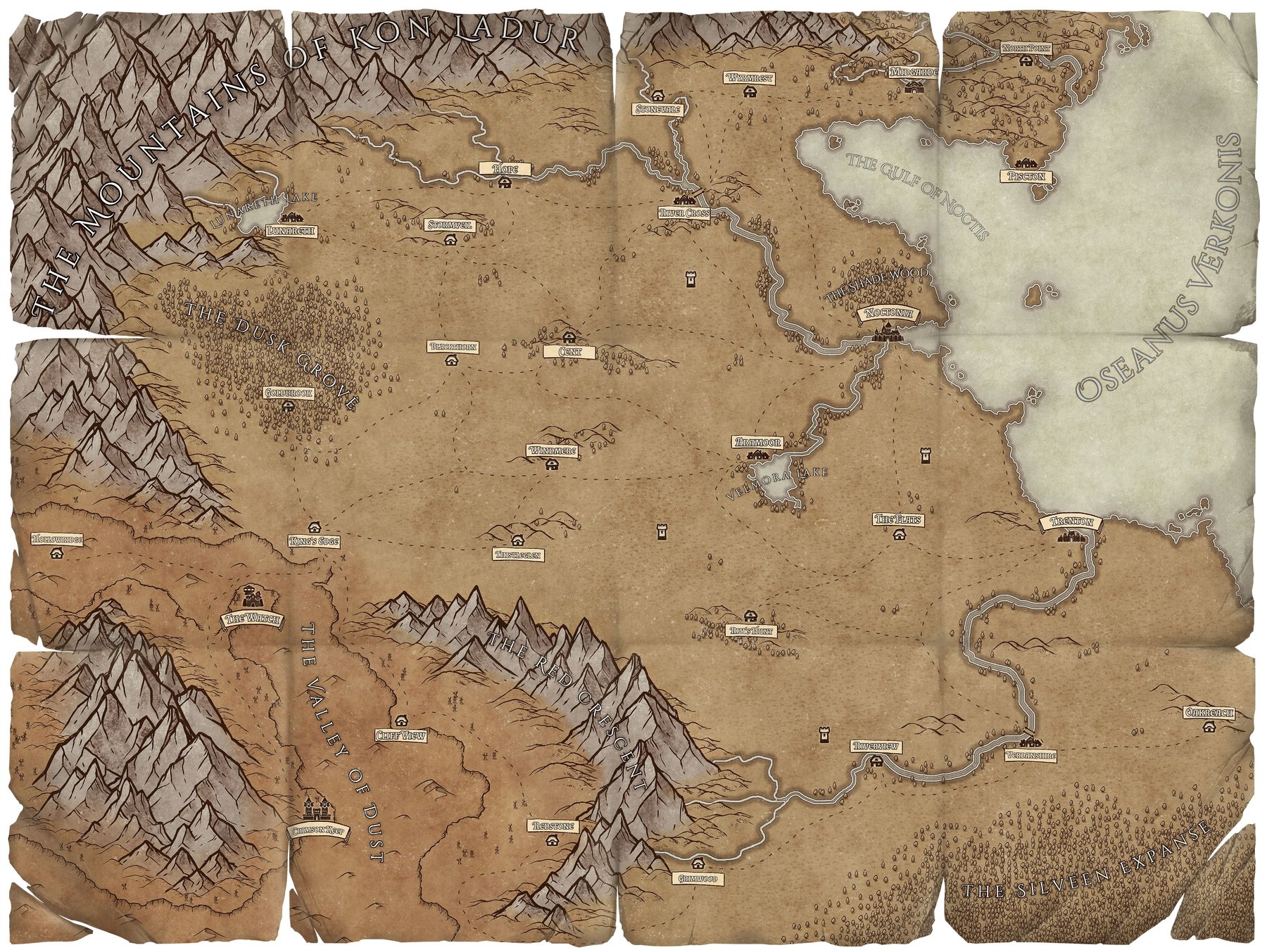 The Noctonian Territories