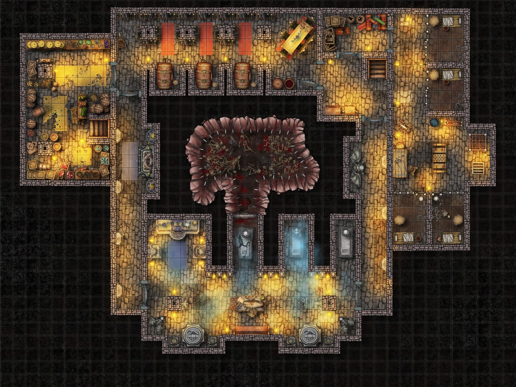 Madamme Marci manor - DUNGEON