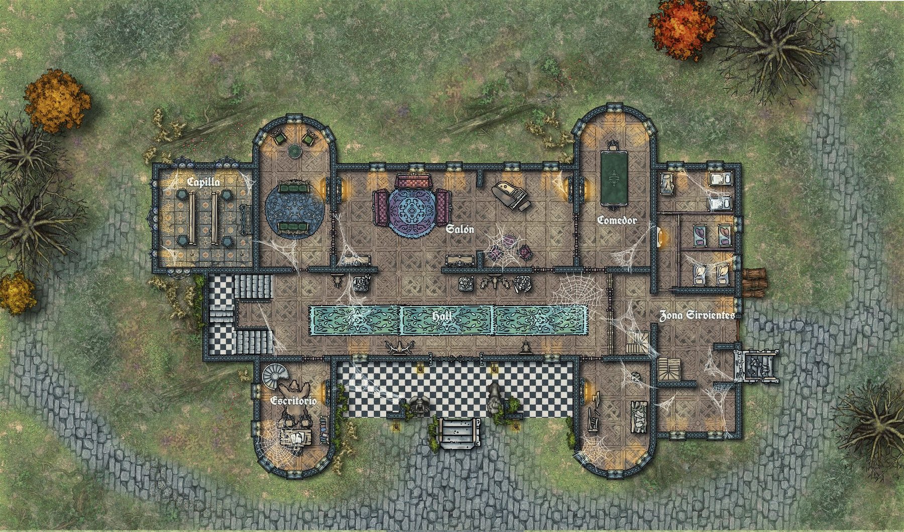 Vaesen - Castle Gyllencreutz First Floor