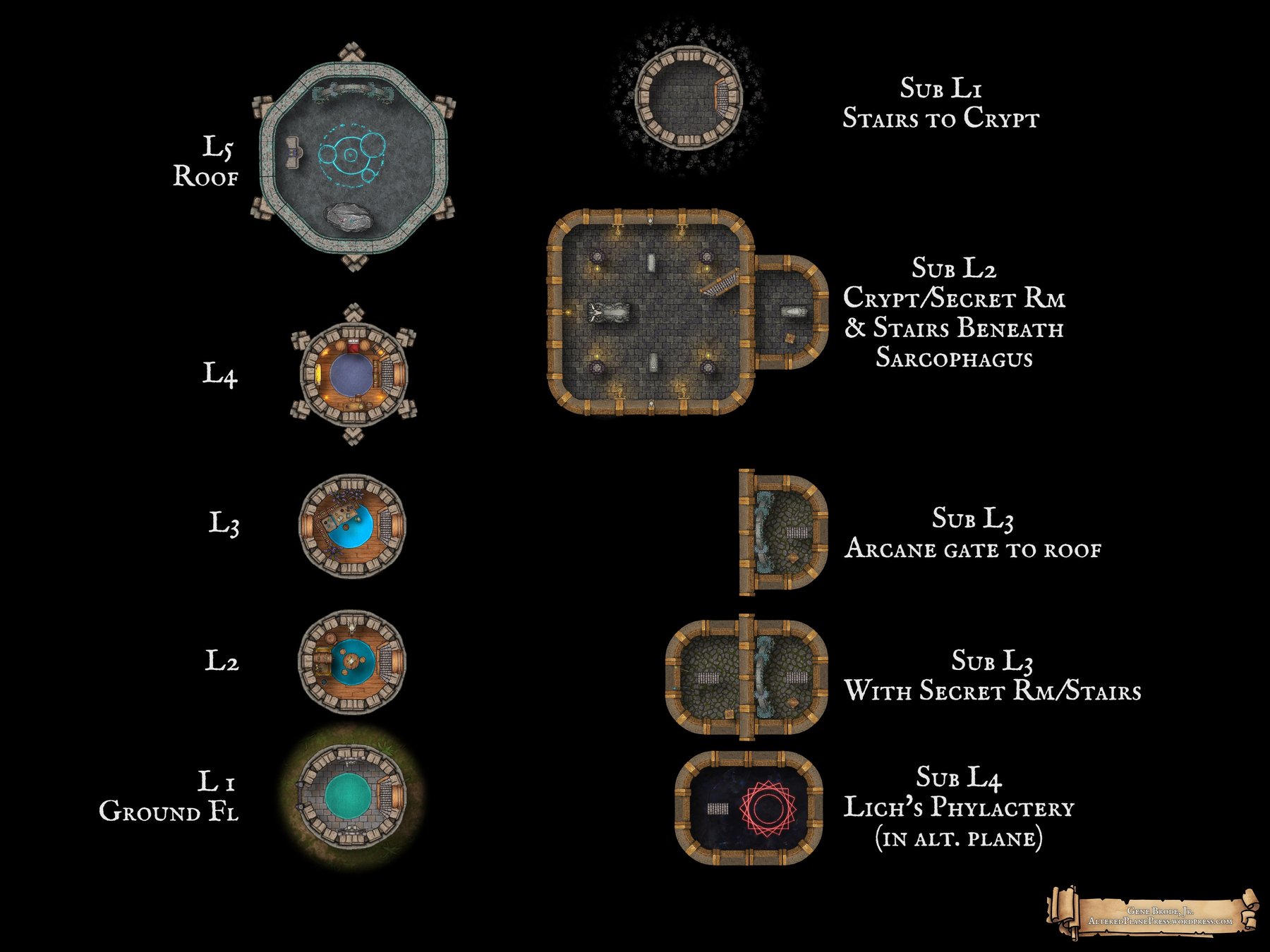 Lich Tower and Lair