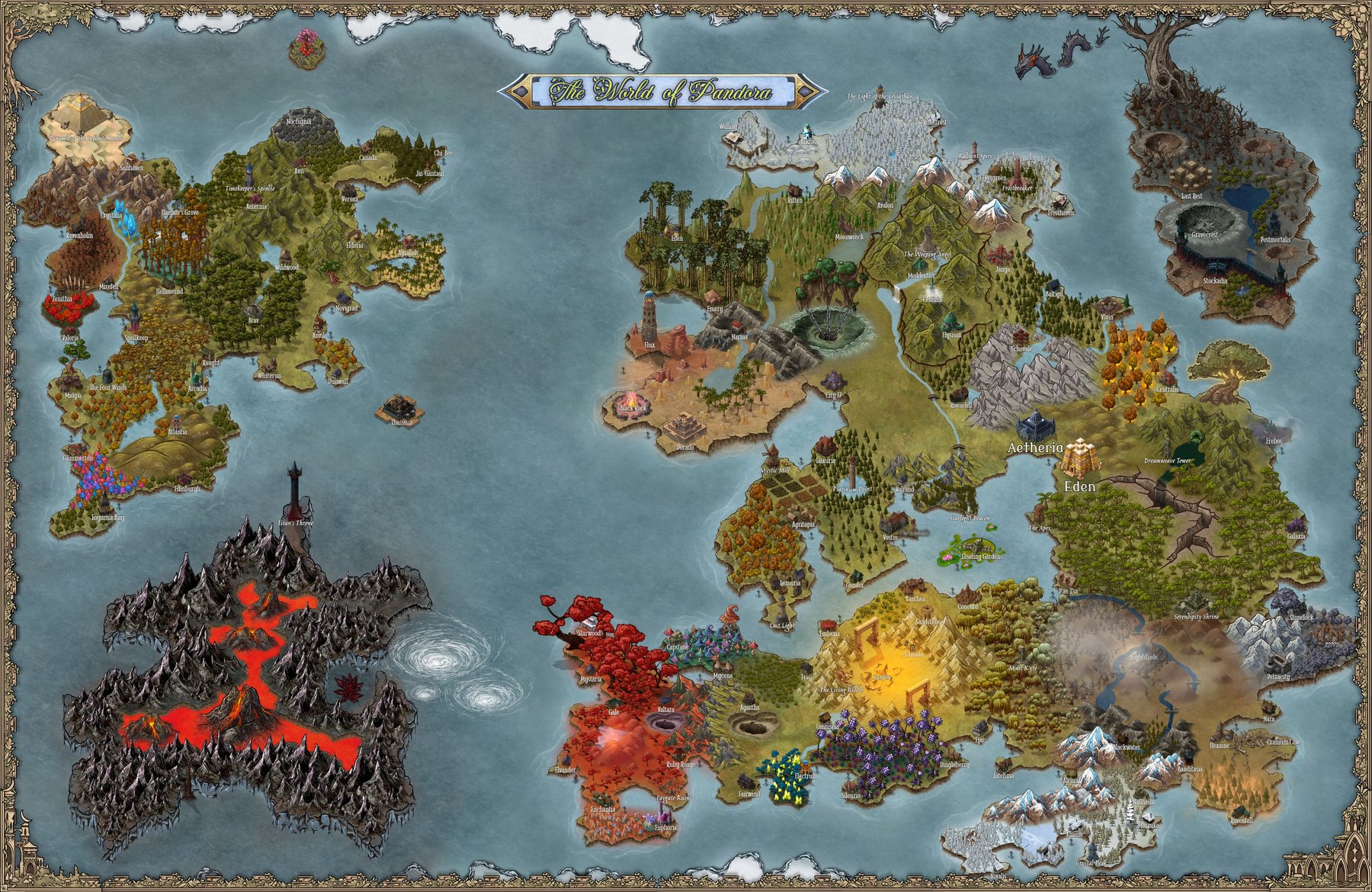 The Cities of Pandora