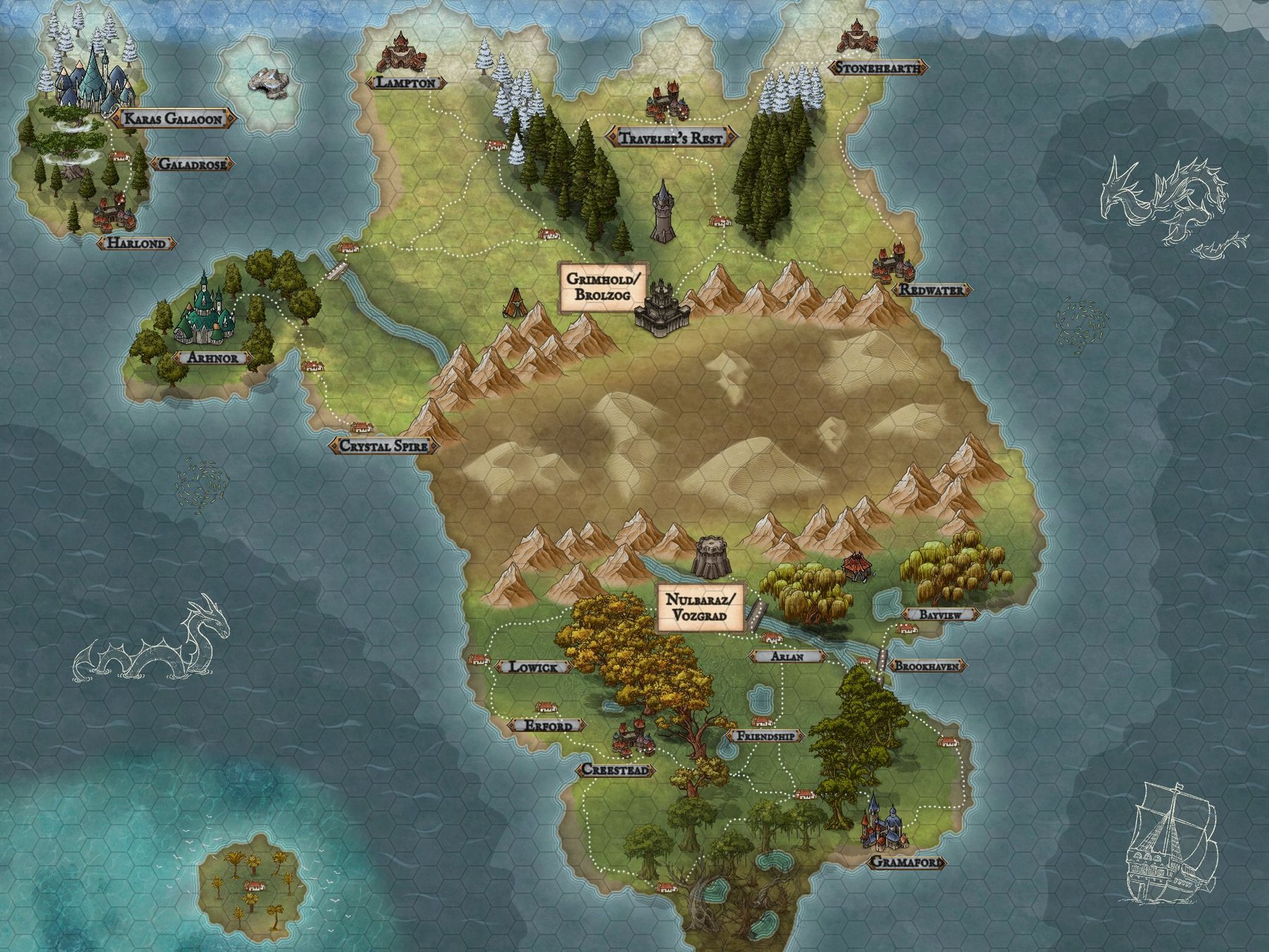 Campaign Map Overview