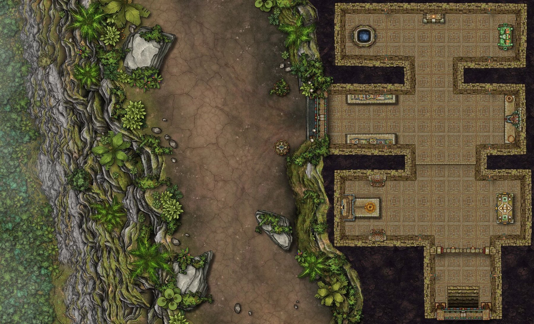 Lonely Jungle Cliff that holds a Secret