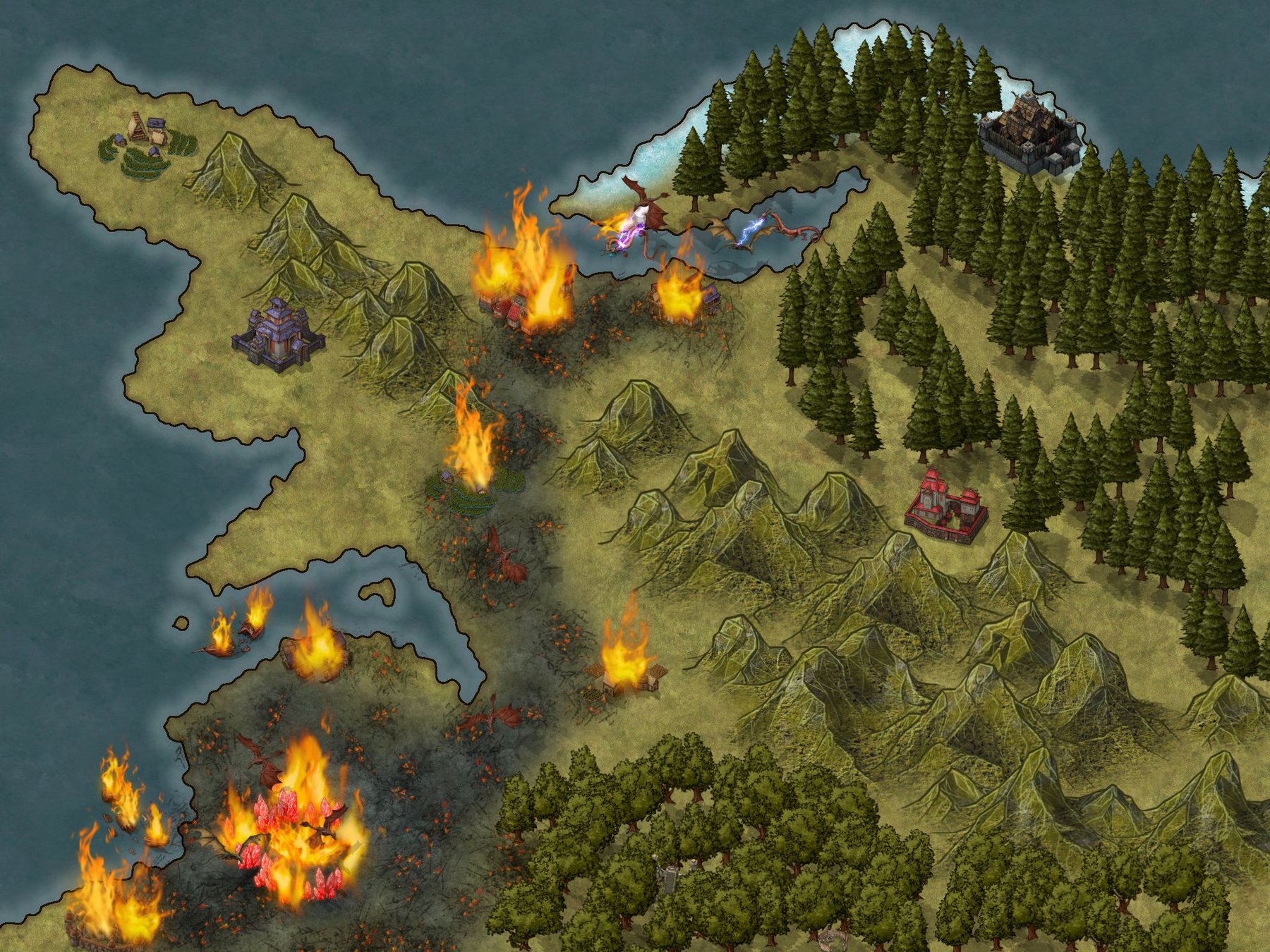 Path of destruction