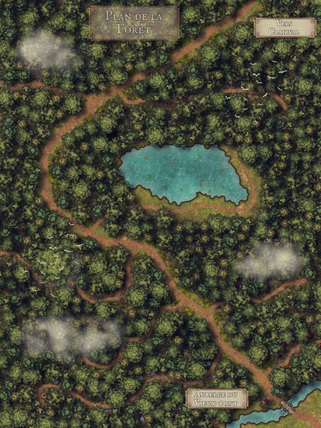 Scénario 2 : Plan de la forêt