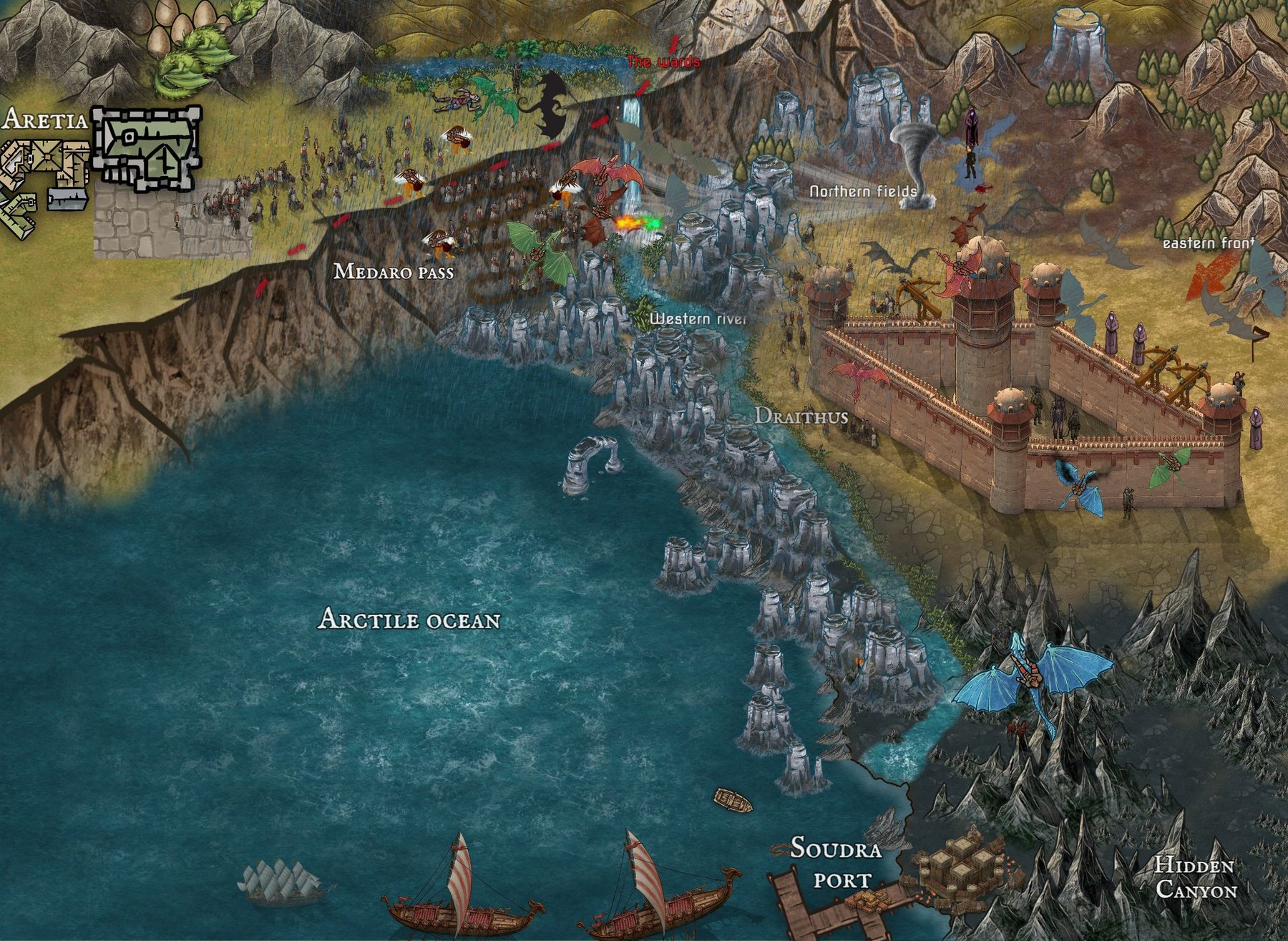 Battle of Draithus Ch 61 Rhiannon