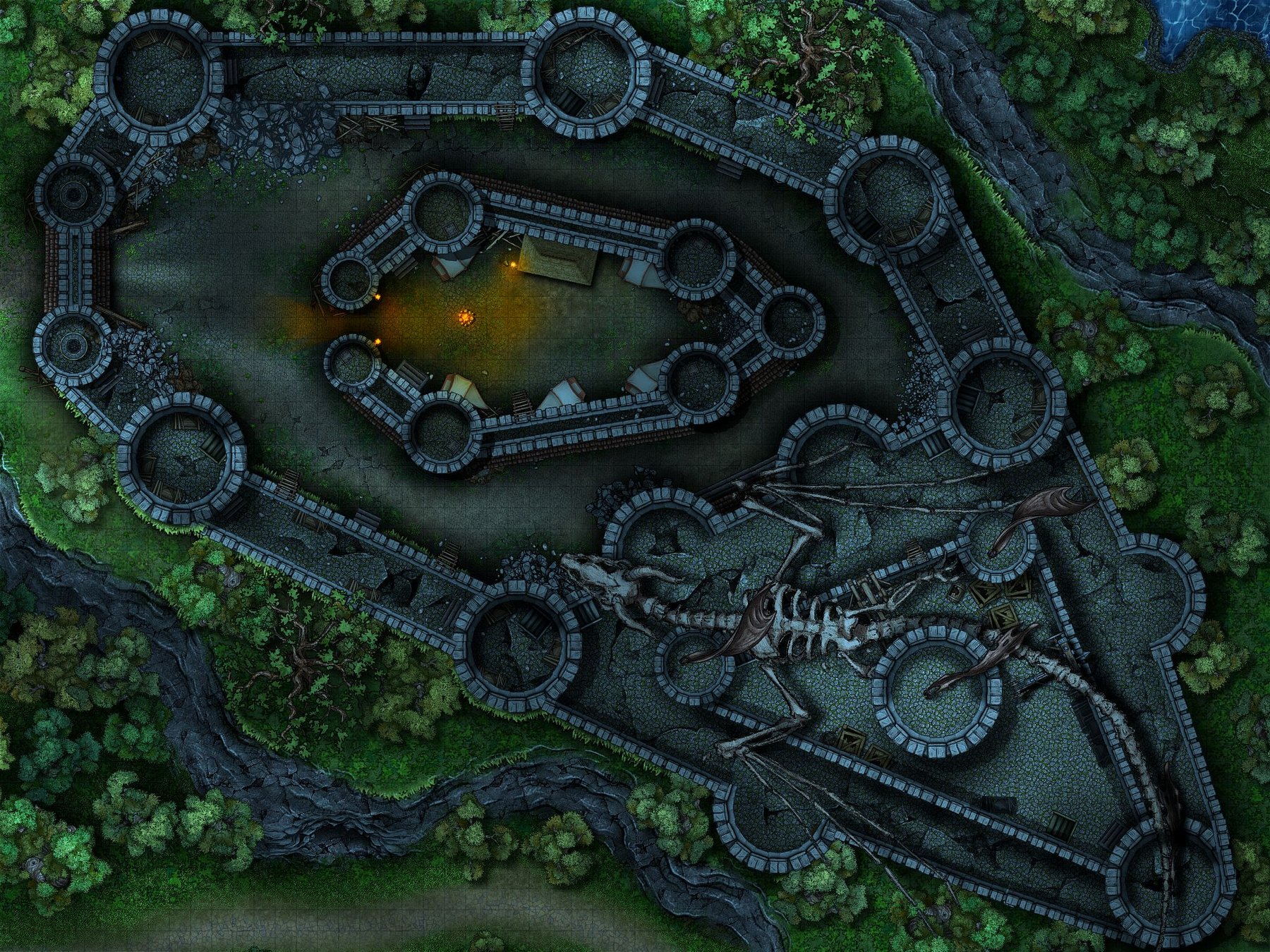 Dragonspear Castle (Ext. Night)