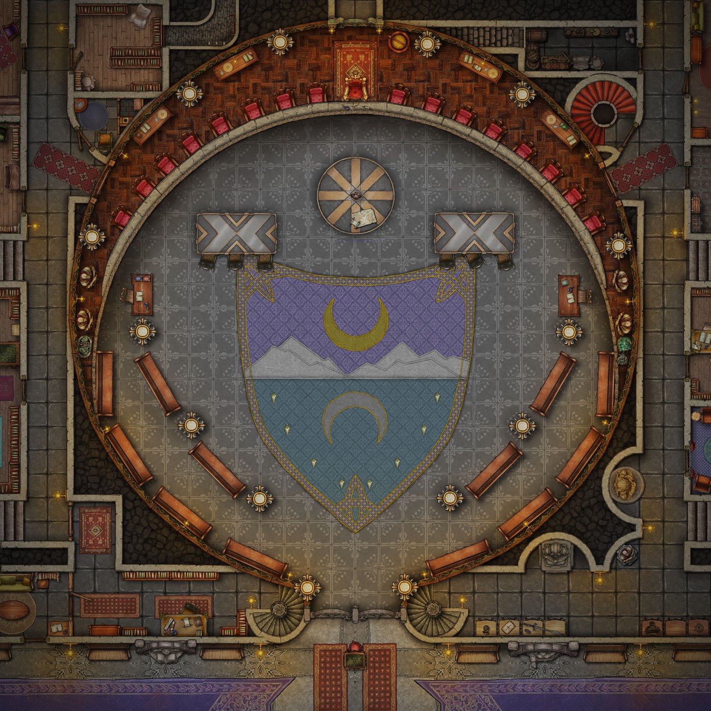 Waterdeep - Hall of the Lords [30x30]