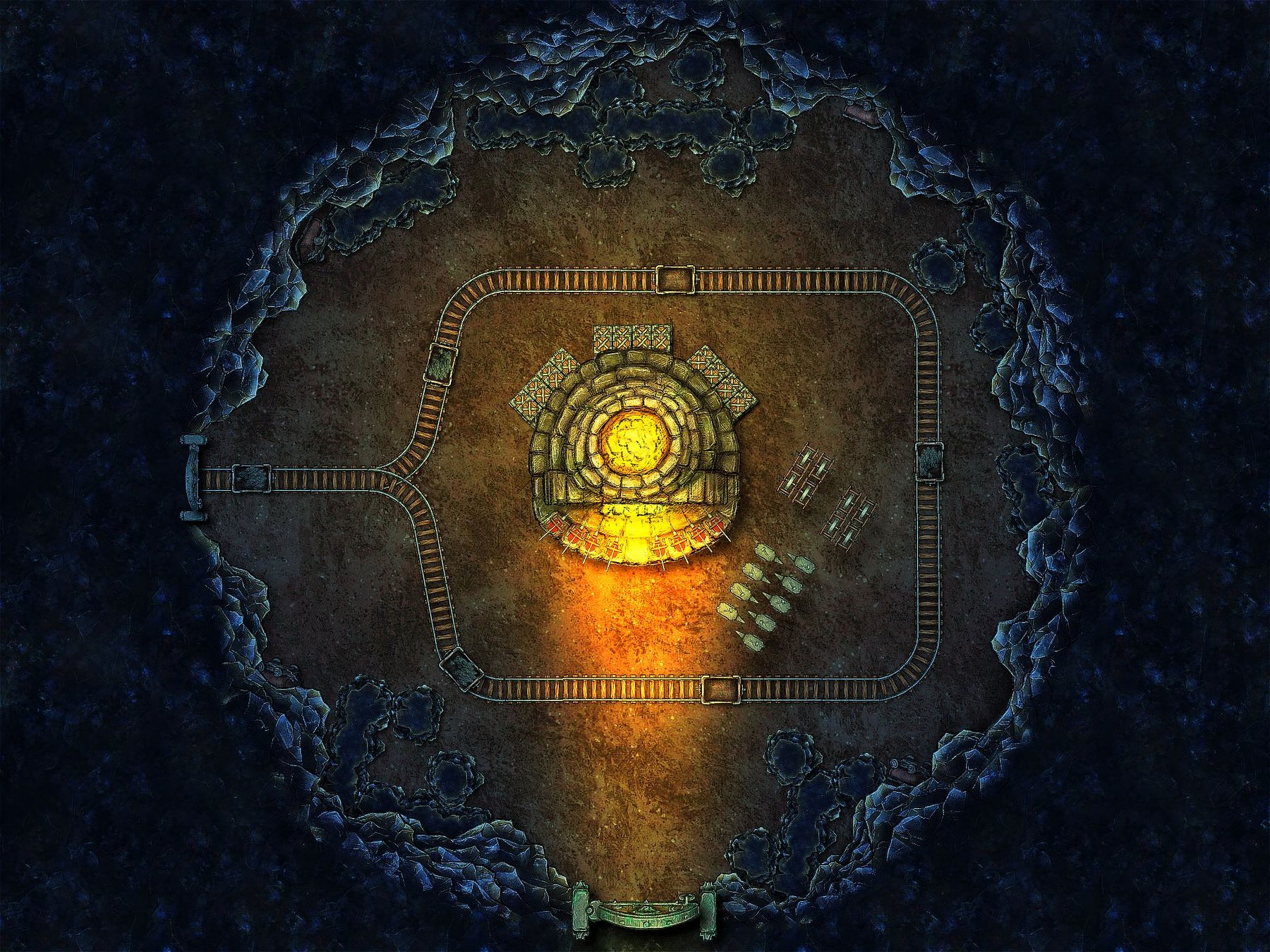 Duergar Underground Dungeon - The Forge