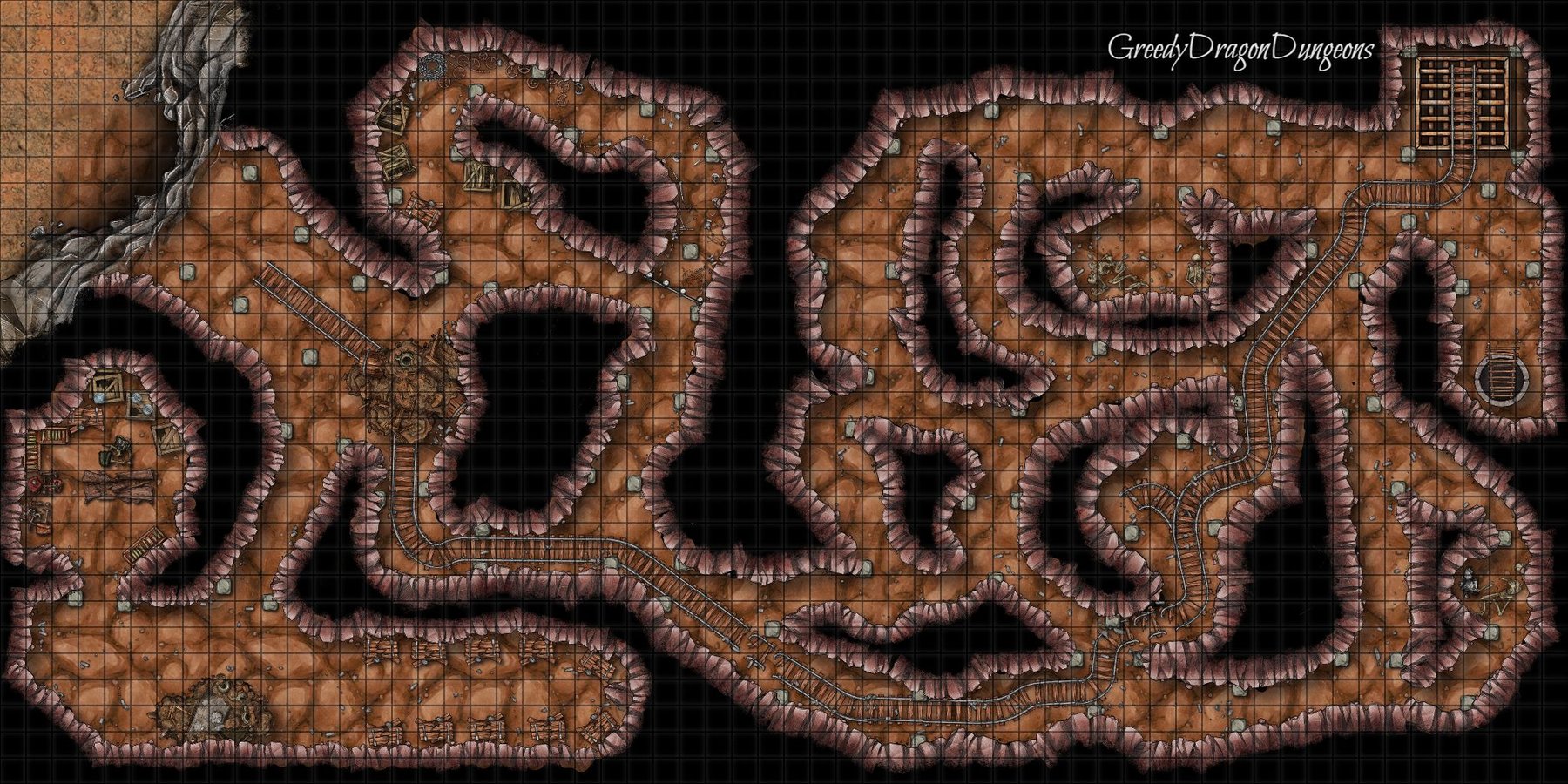 The Mines of Khalmrad Level 1