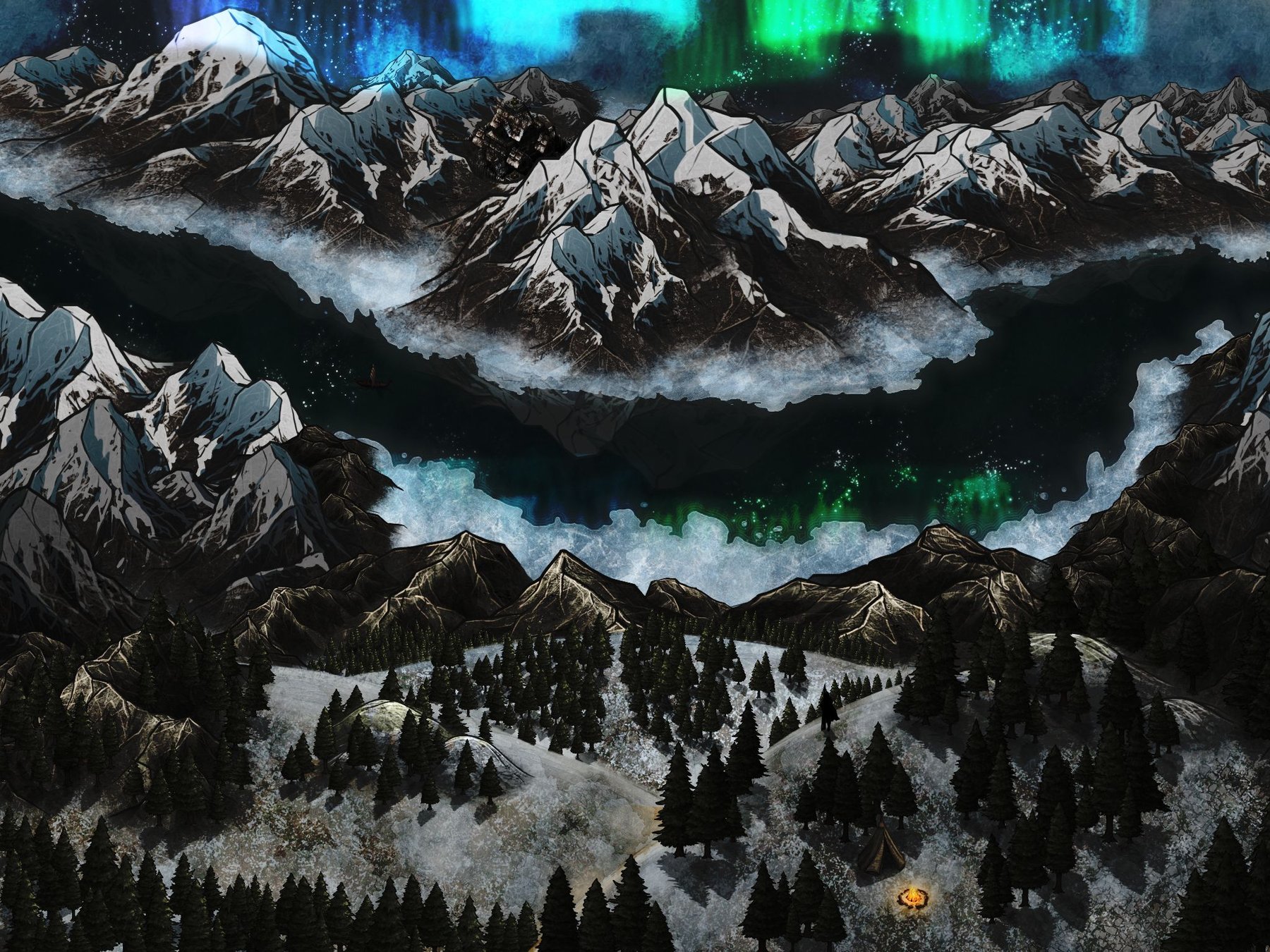 Journey Across the Fjord (Aurora)