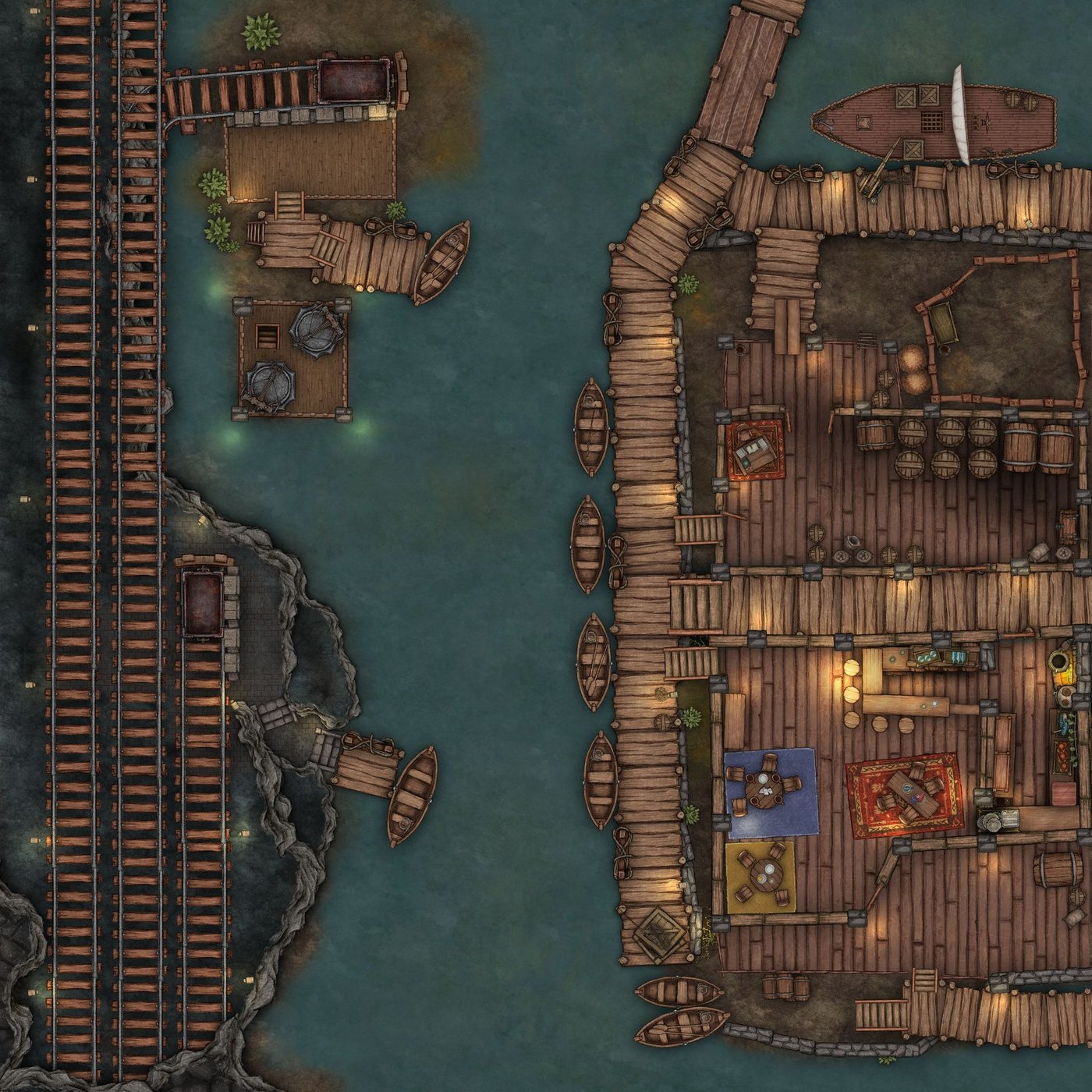 Kobold railroad - outlaw hideout