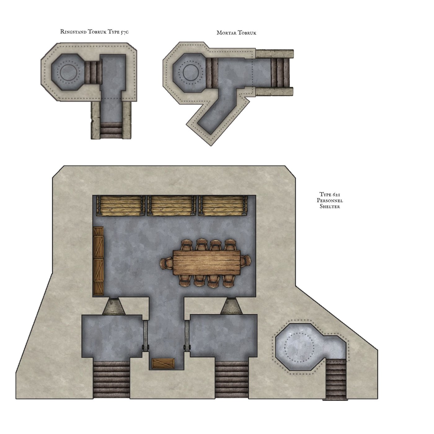 WWII Elements Bunkers