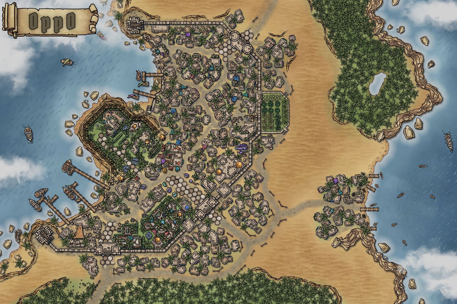 Orro - A Pirate/Trading City