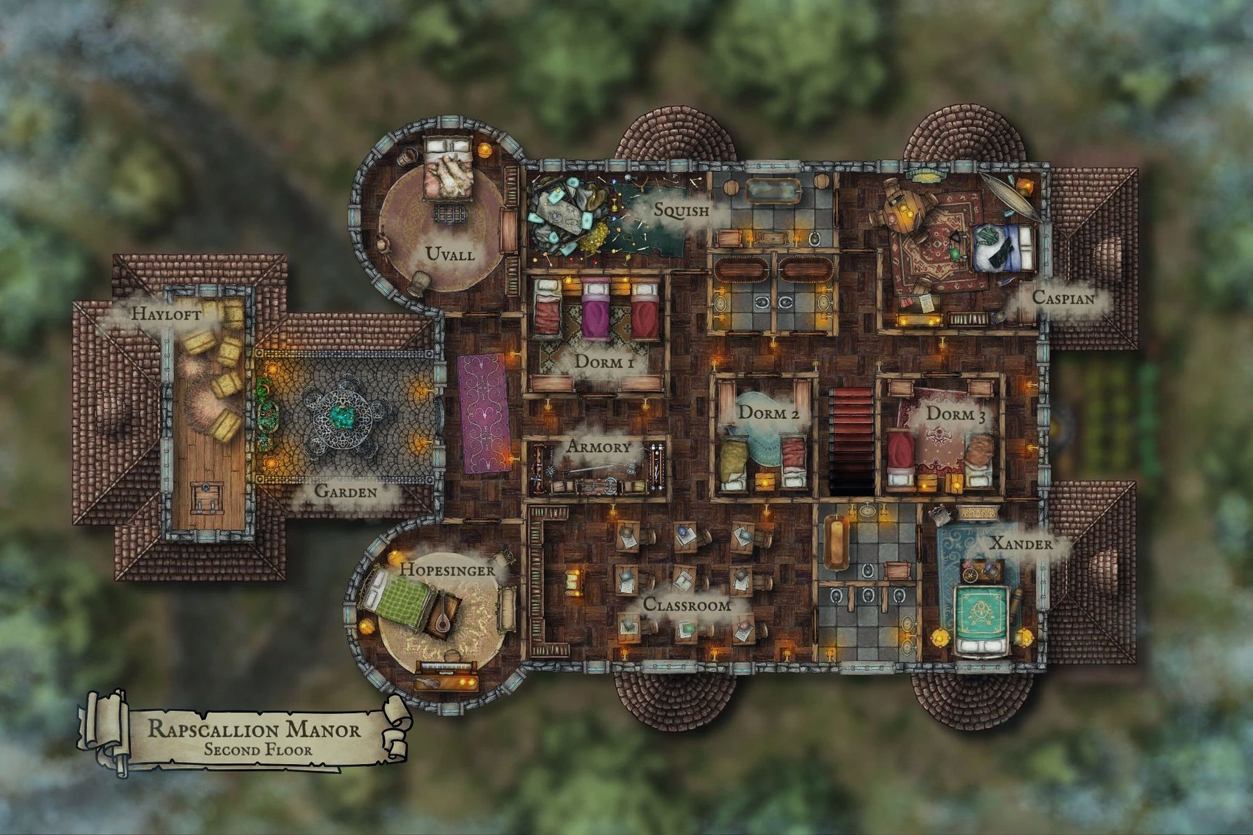 Rapscallion Manor (2nd Floor)