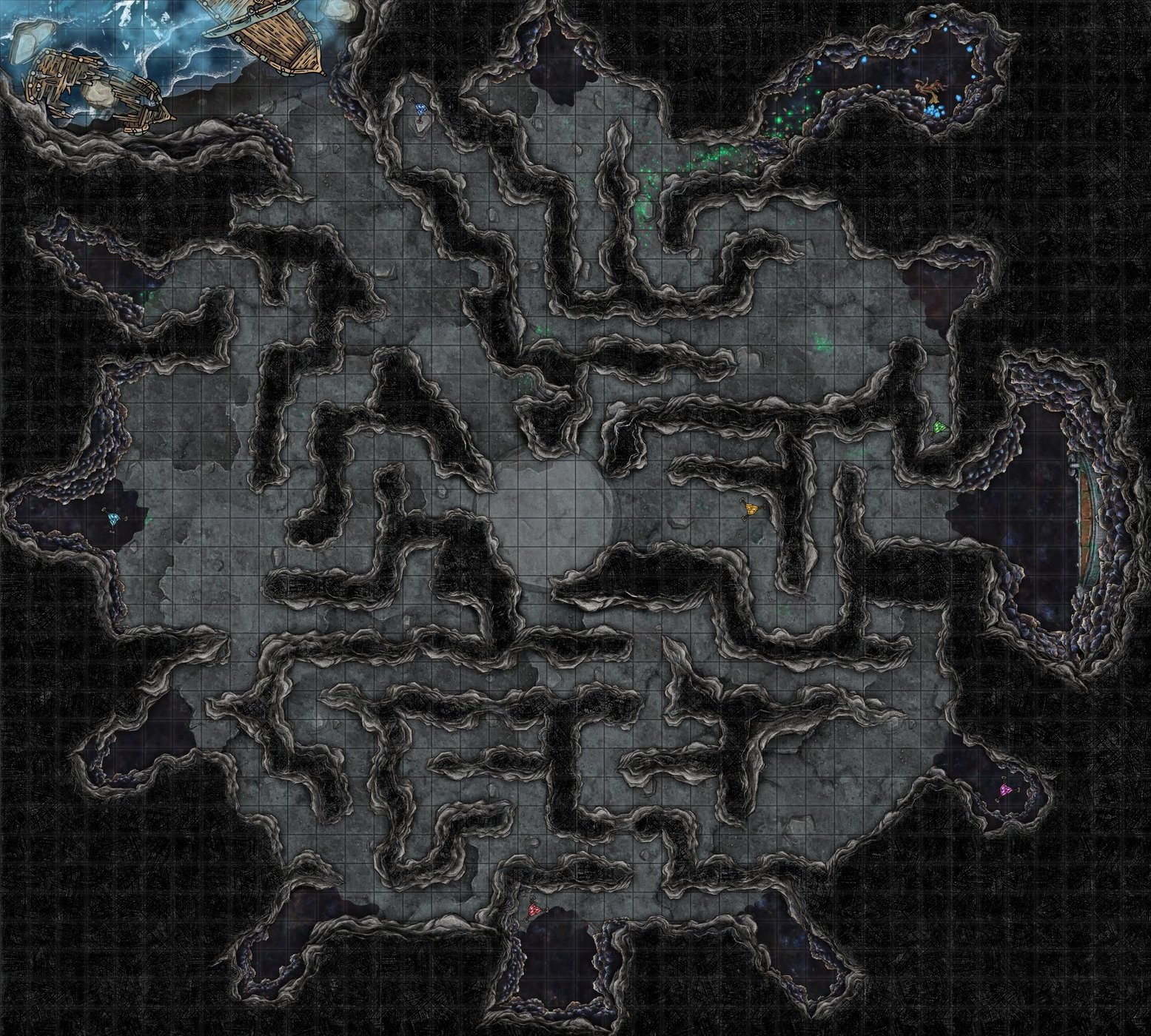 T V - Labyrinth (with Puzzle)