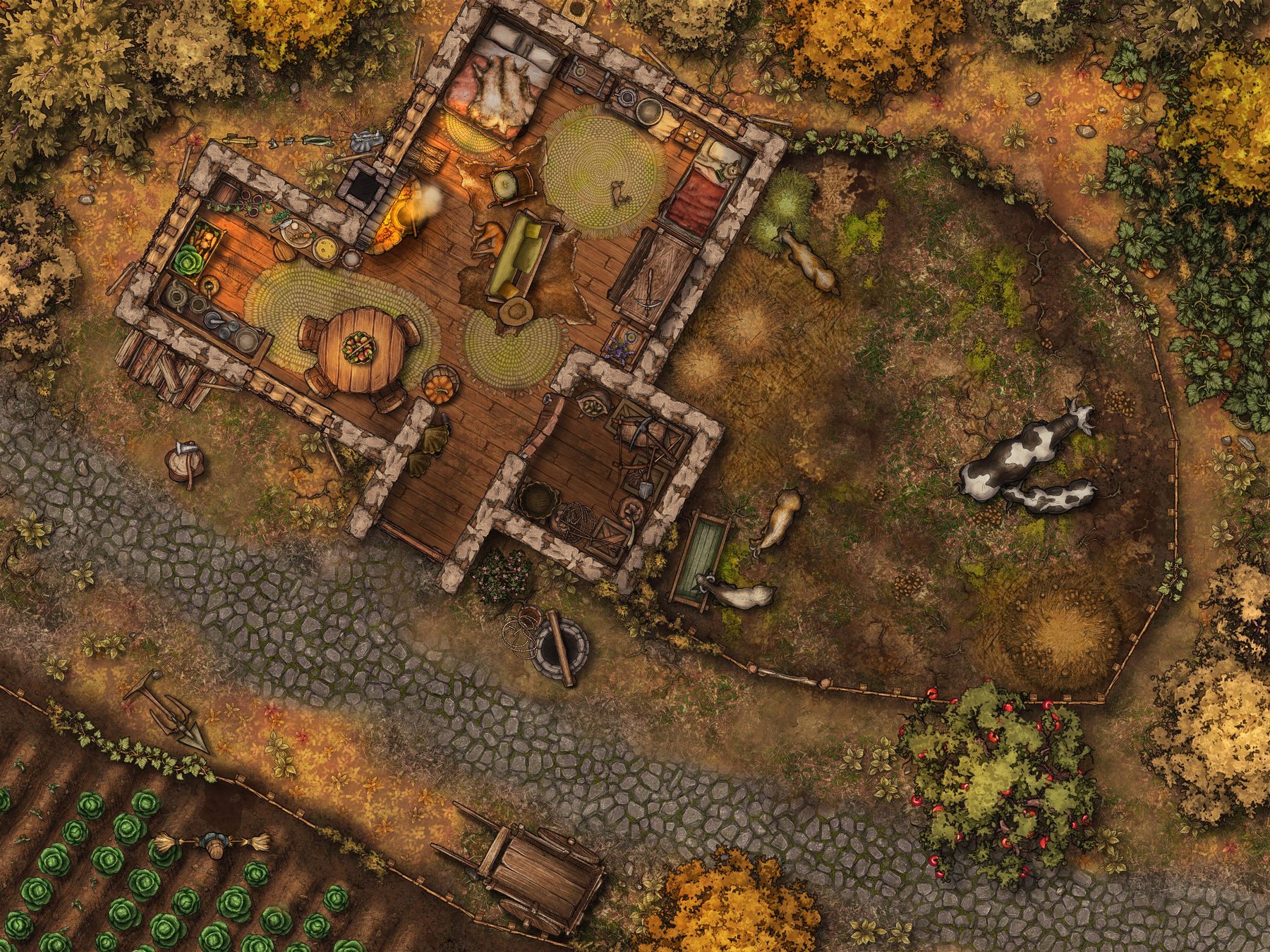 farm house