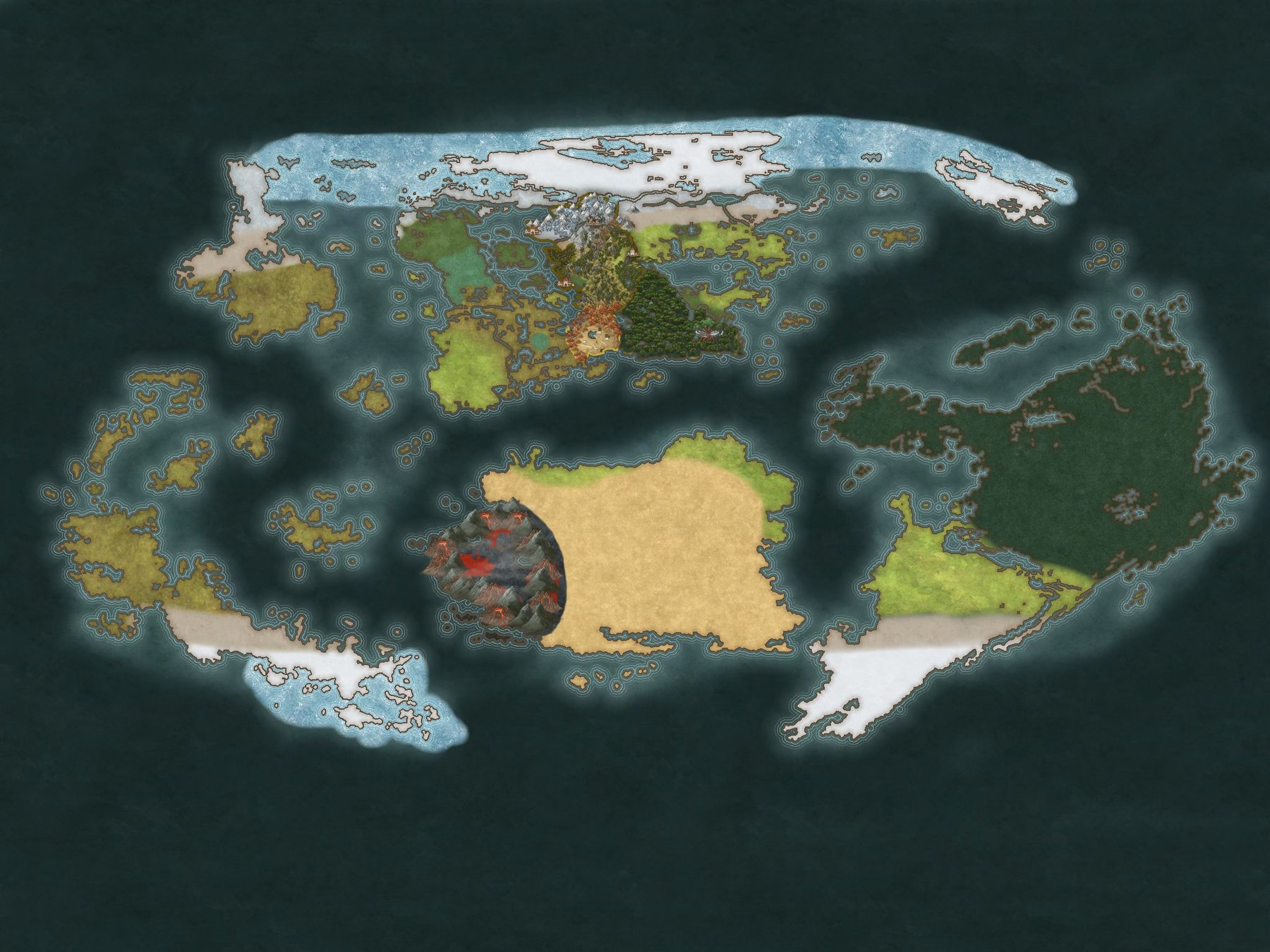 Gaeyis World Map