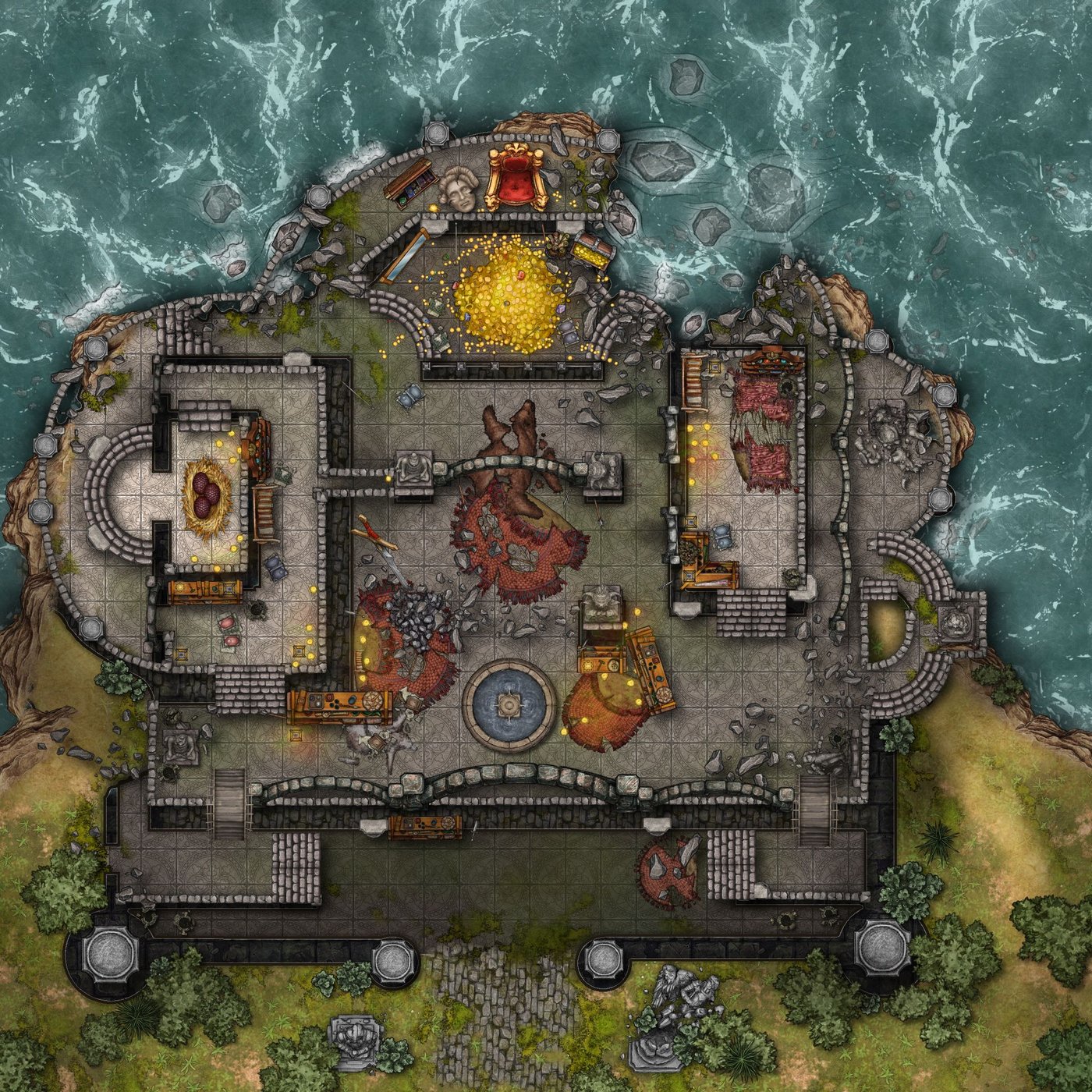 The Treasure Lair of the Beholder 