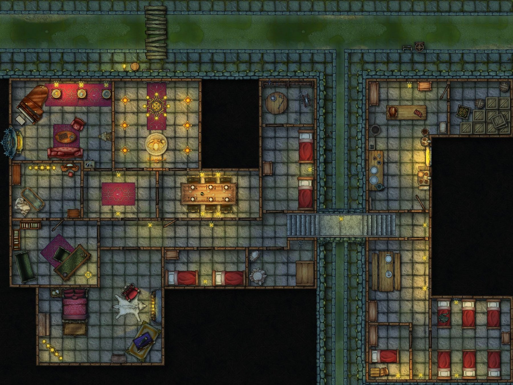 Maptober - #18 Luxurious Sewers