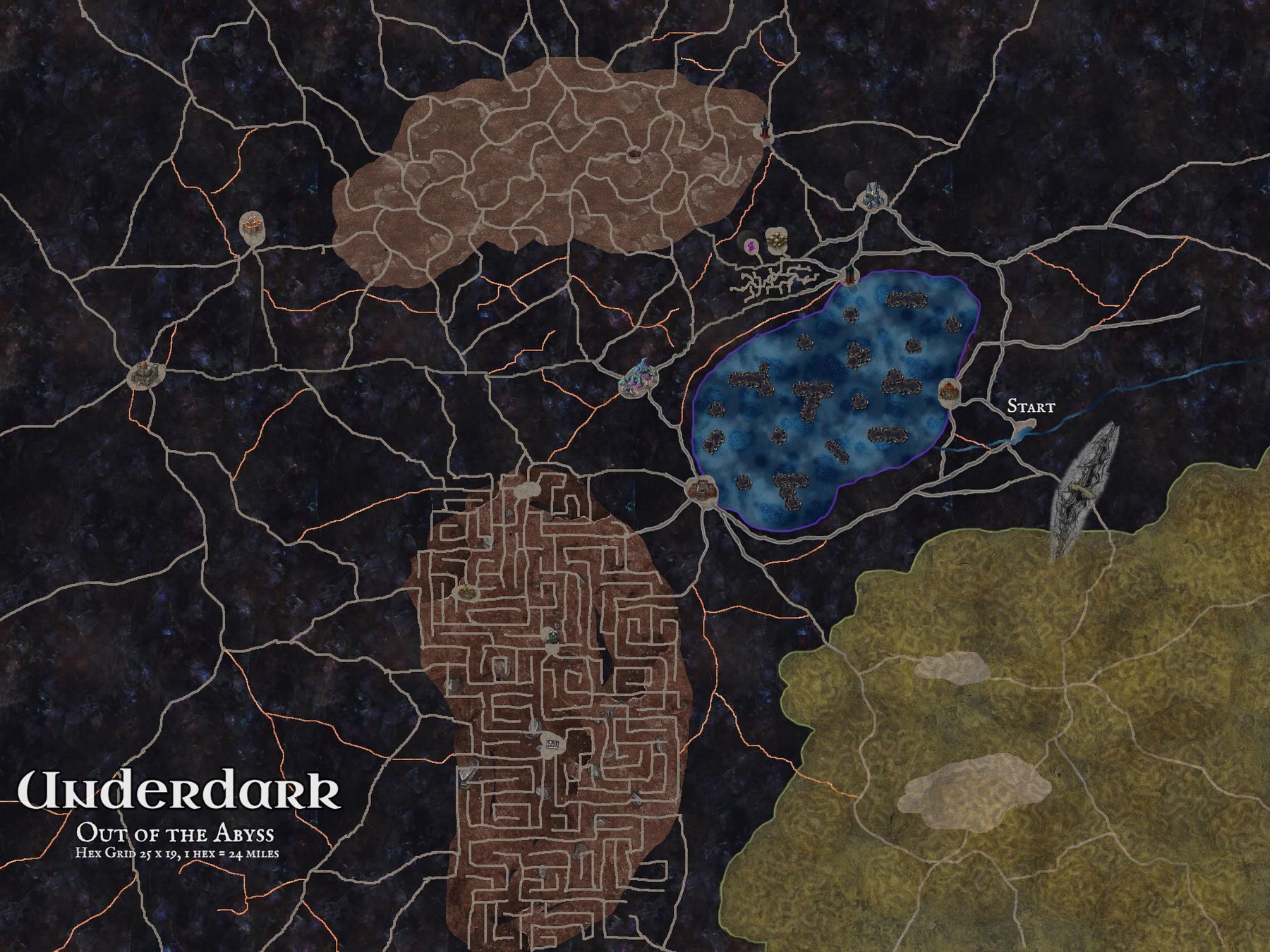 Underdark Players Map_Out of the Abyss