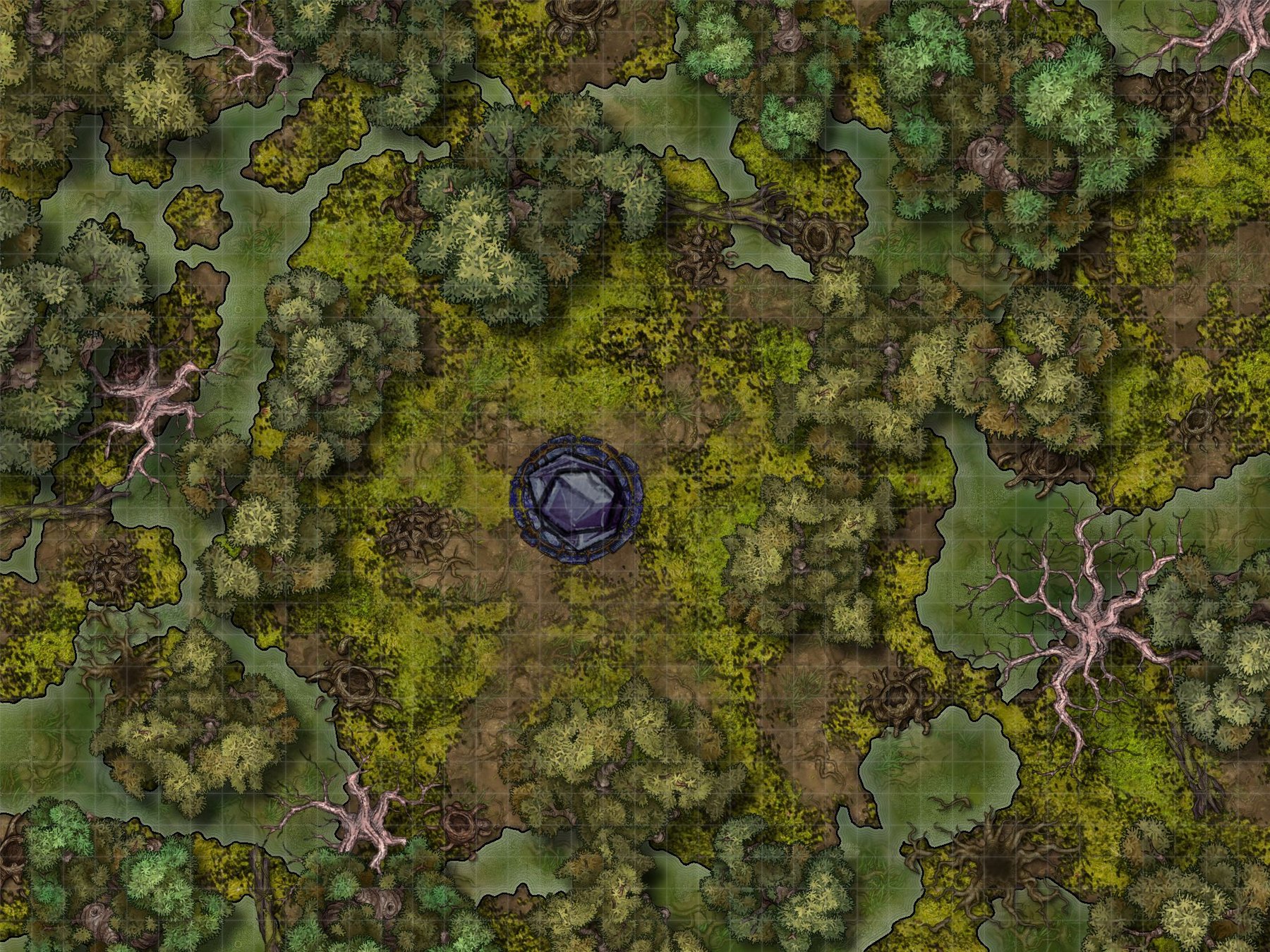 Brokenveil Marsh - Ritual Stone (B6)