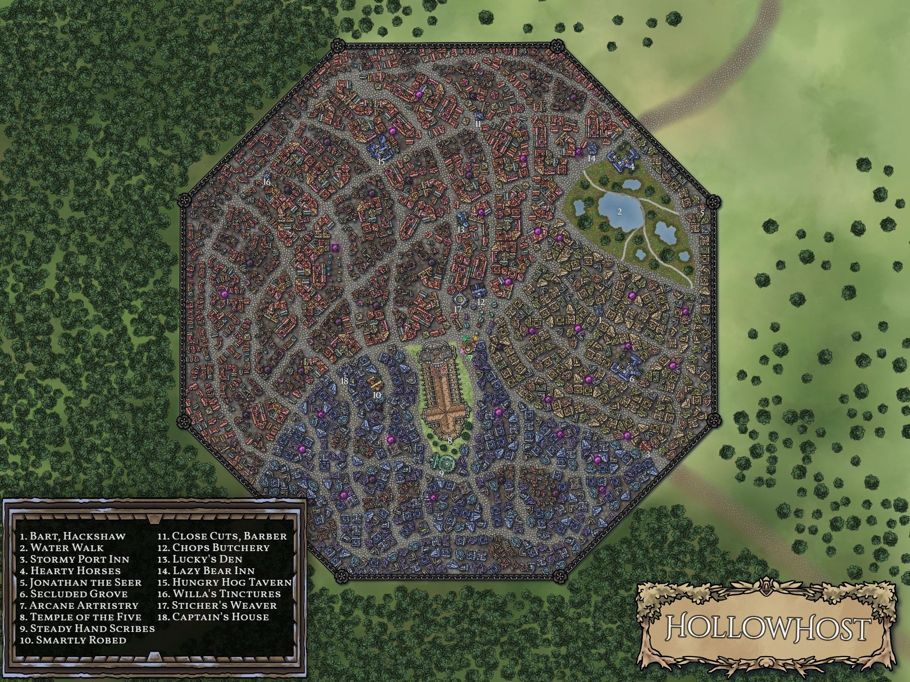 Day 3 Settlement Map
