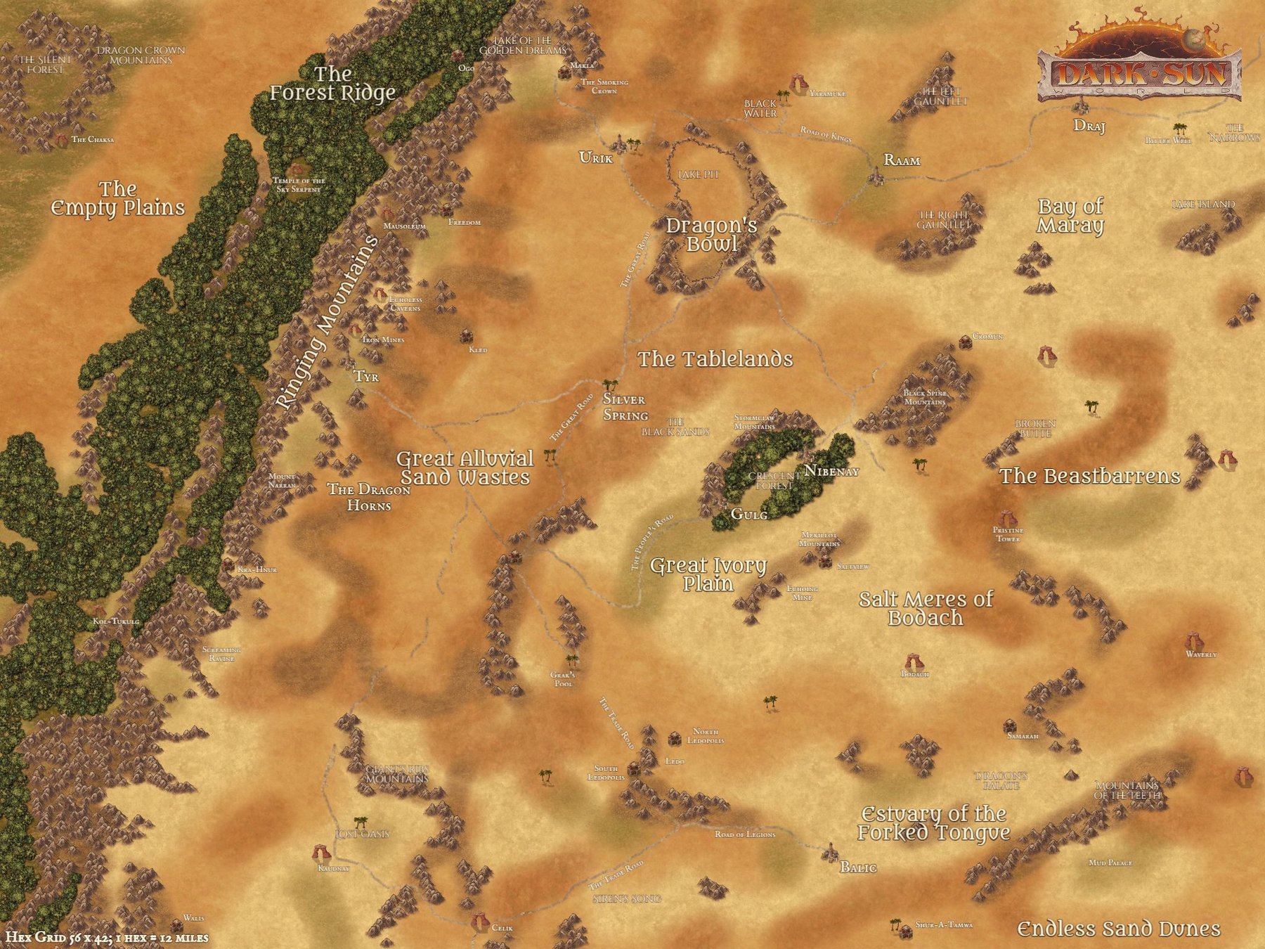 Athas, Burnt World of Dark Sun