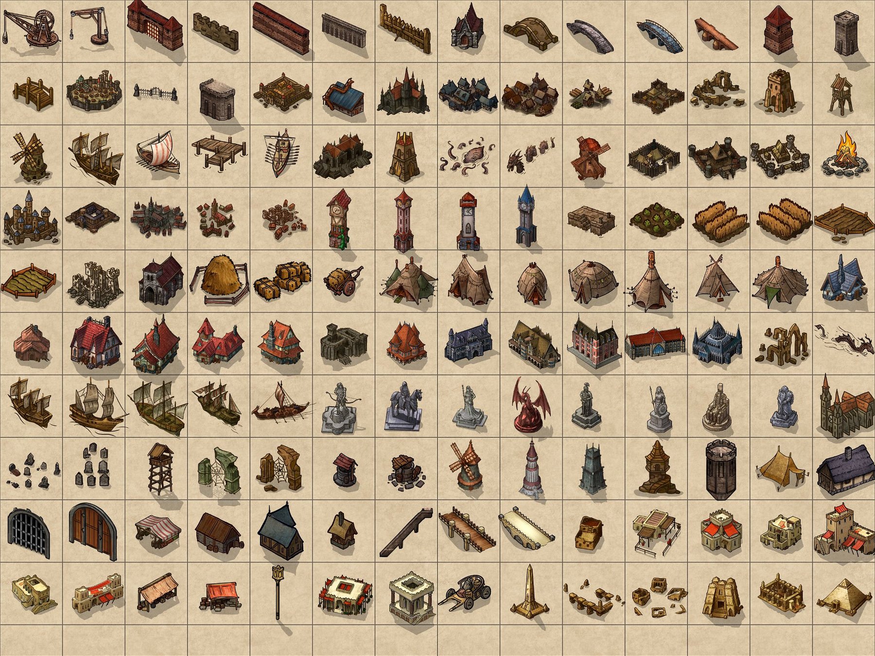 FANTASY CLASSIC- Human Icons