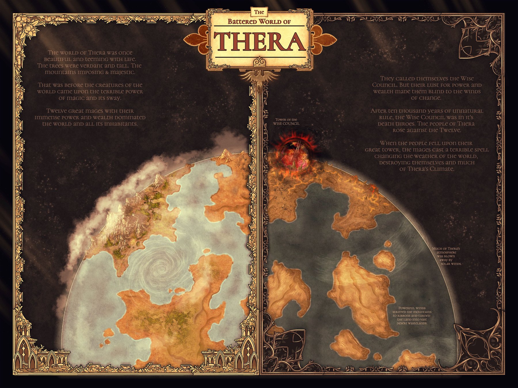 The Battered World of Thera