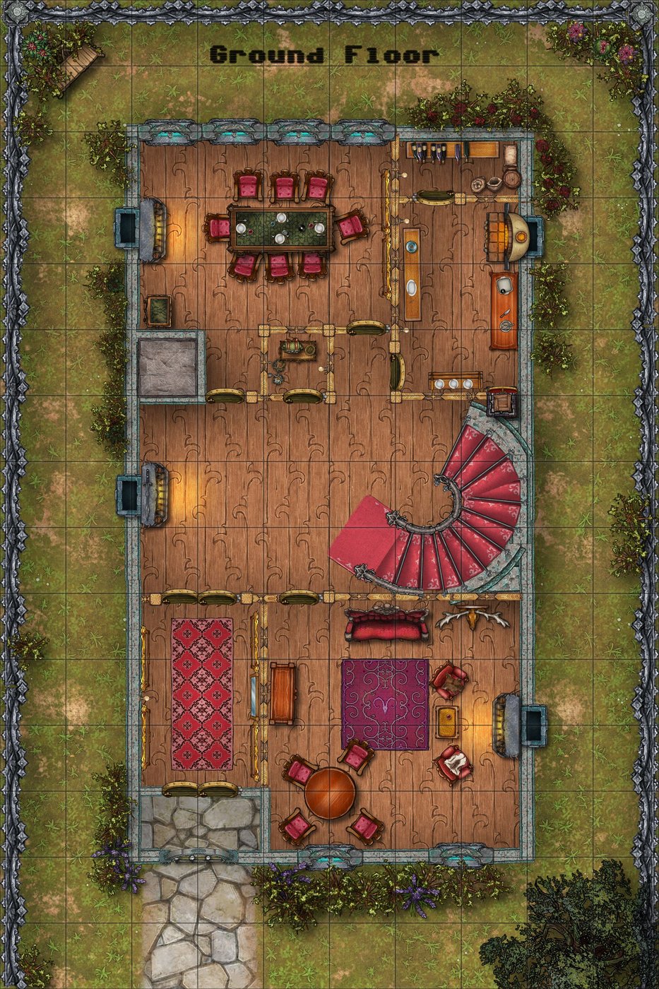 The Death House, Ground Floor 1900's