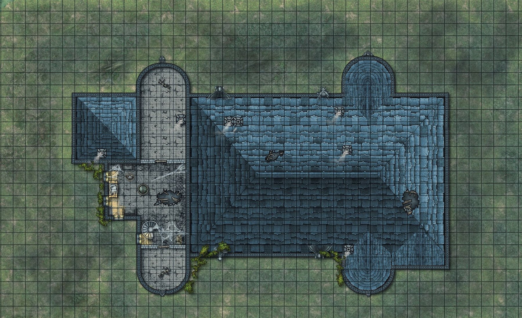 Vaesen - Castle Gyllencreutz Roof_Blank