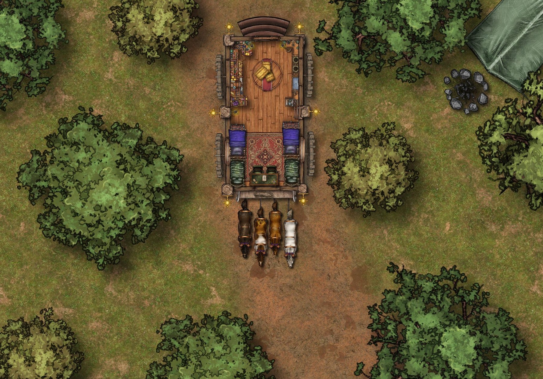Wagon - First Floor (Curse of Strahd)
