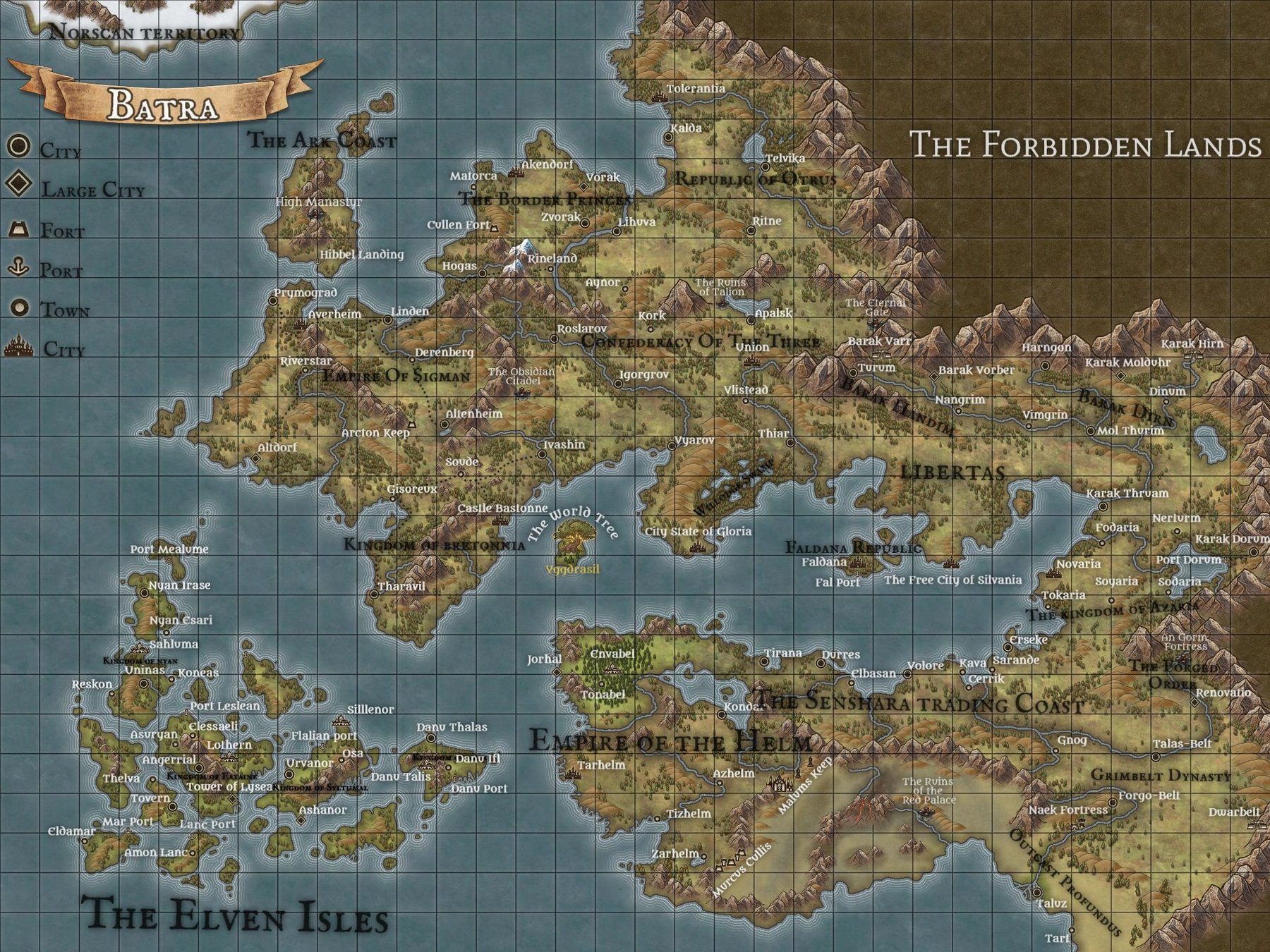 The Continent of Batra